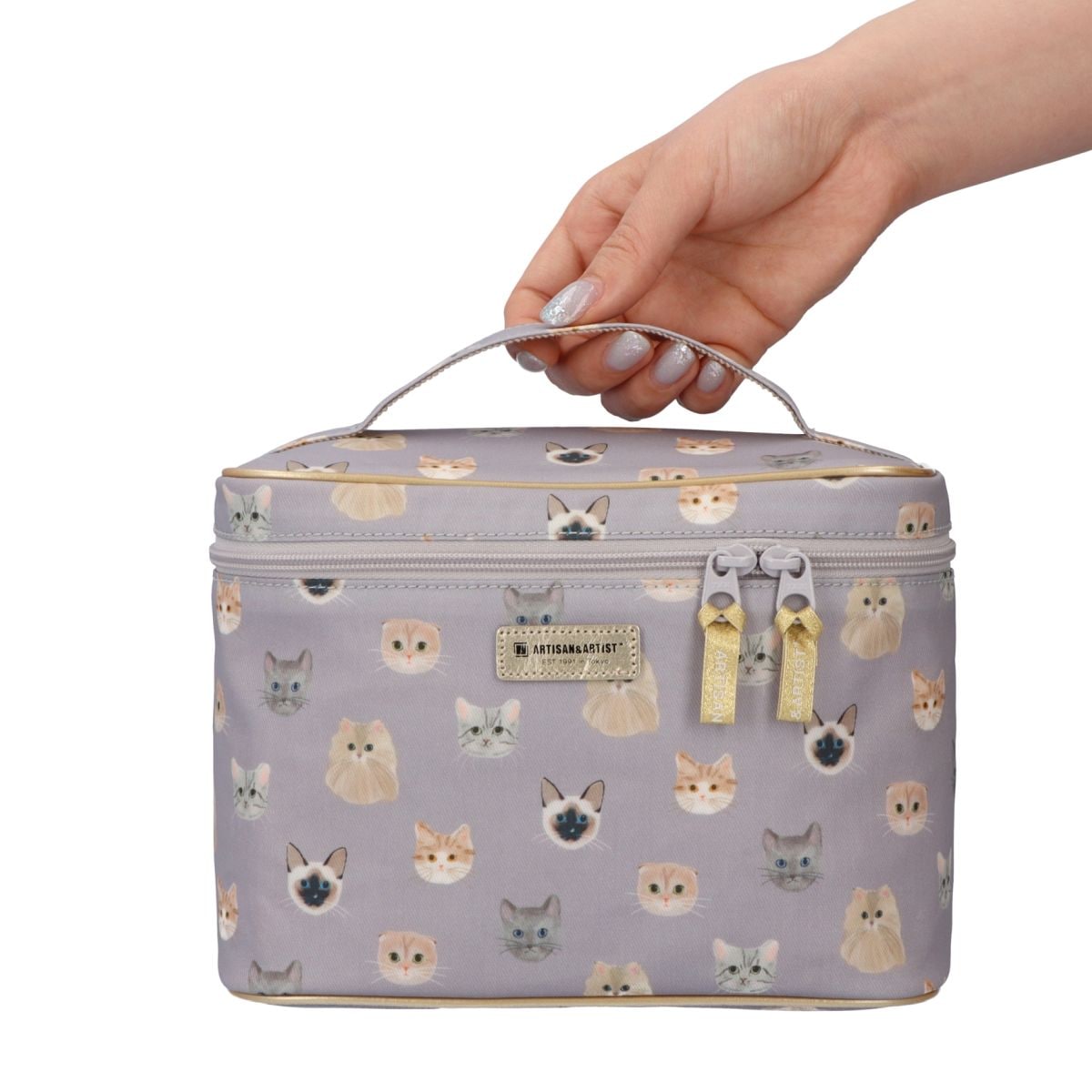 Whisker Whisper - Tall Vanity Bag For Travel - WI20