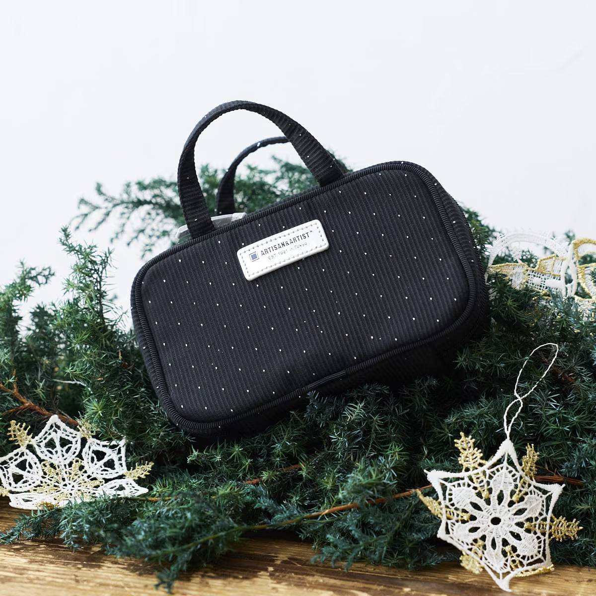 Glimmer - Compact Pouch with Handle - 5WP-GR013S