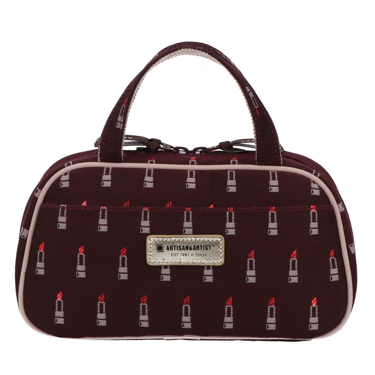 Valiant Rouge - Trapezoid Mini Pouch Bag - 6WP-LI730