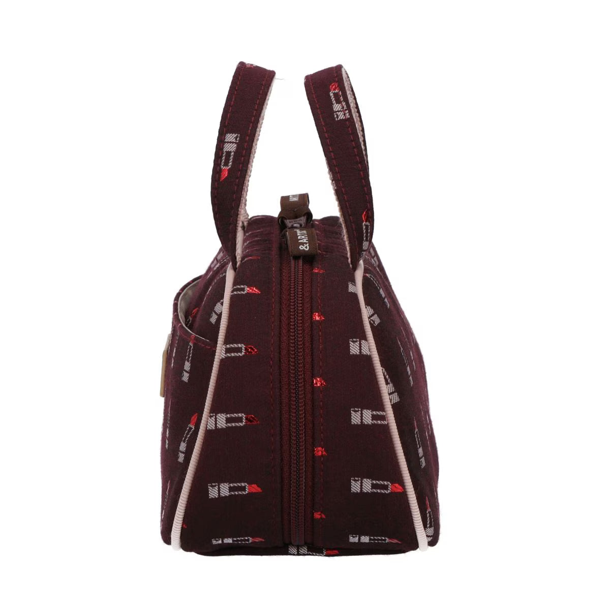 Valiant Rouge - Trapezoid Mini Pouch Bag - 6WP-LI730