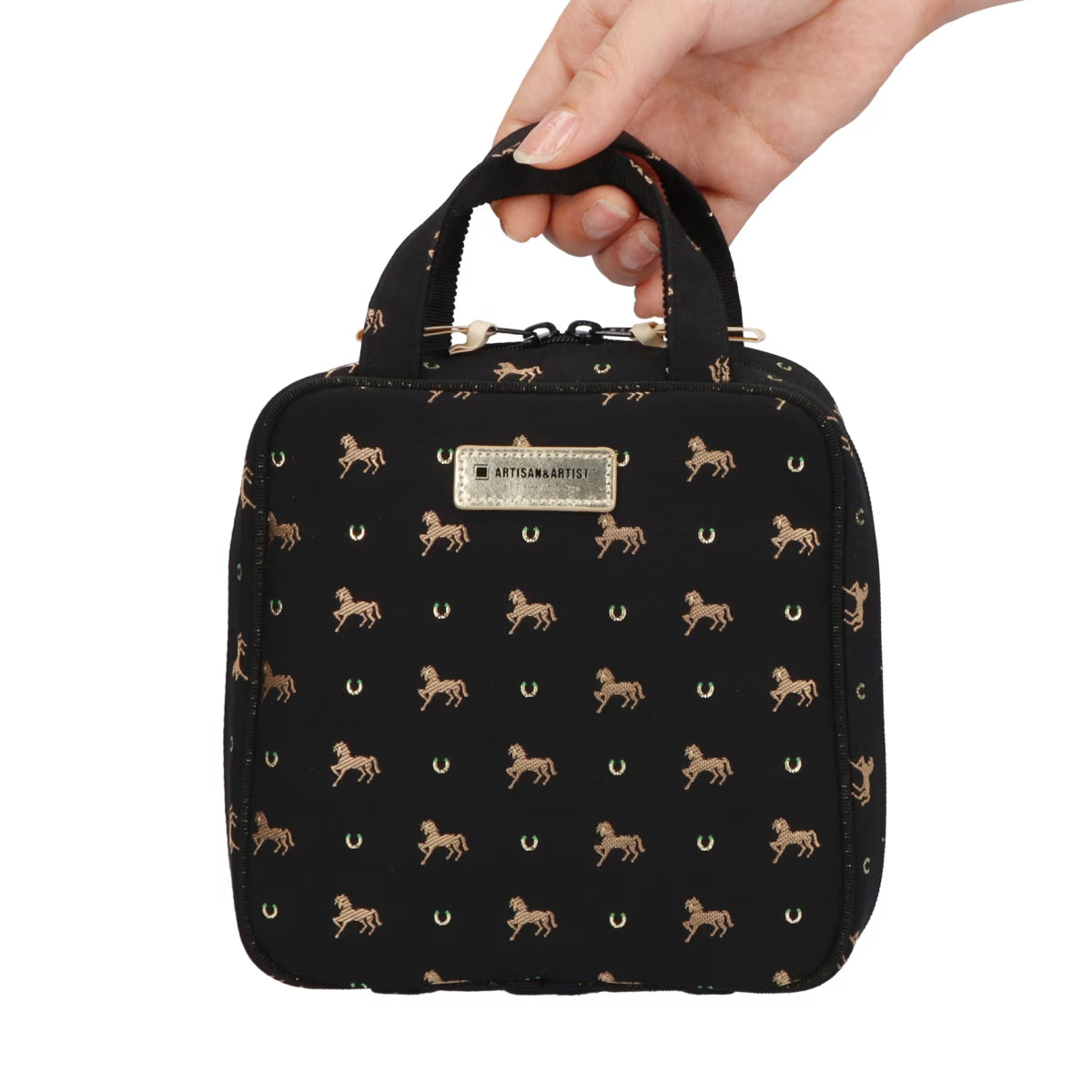 Pirouette - Square Shape Makeup Bag for Vertical Storage - 6WP-PR6092