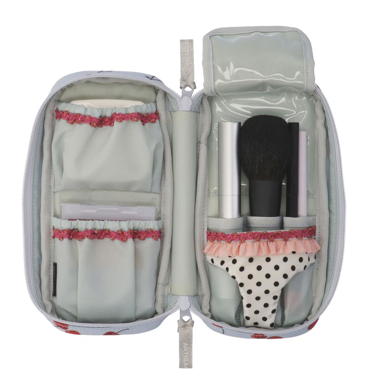 Cherry Up! - Makeup Pouch with Lingerie Design -6WP-HE640