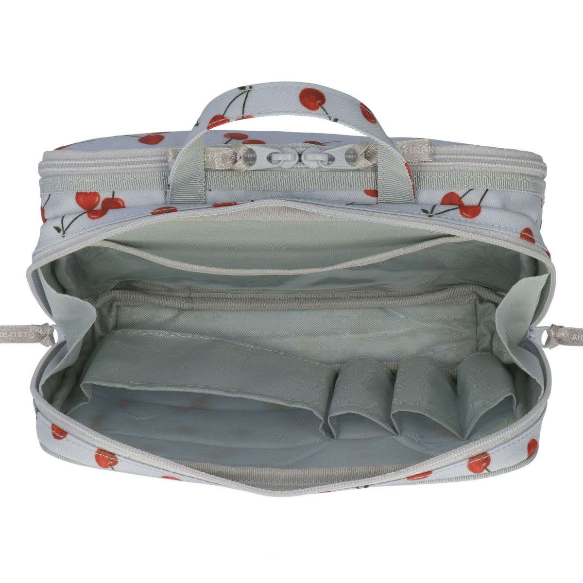 Cherry Up! - Large Slope Shape Makeup Bag - 6WP-HE120