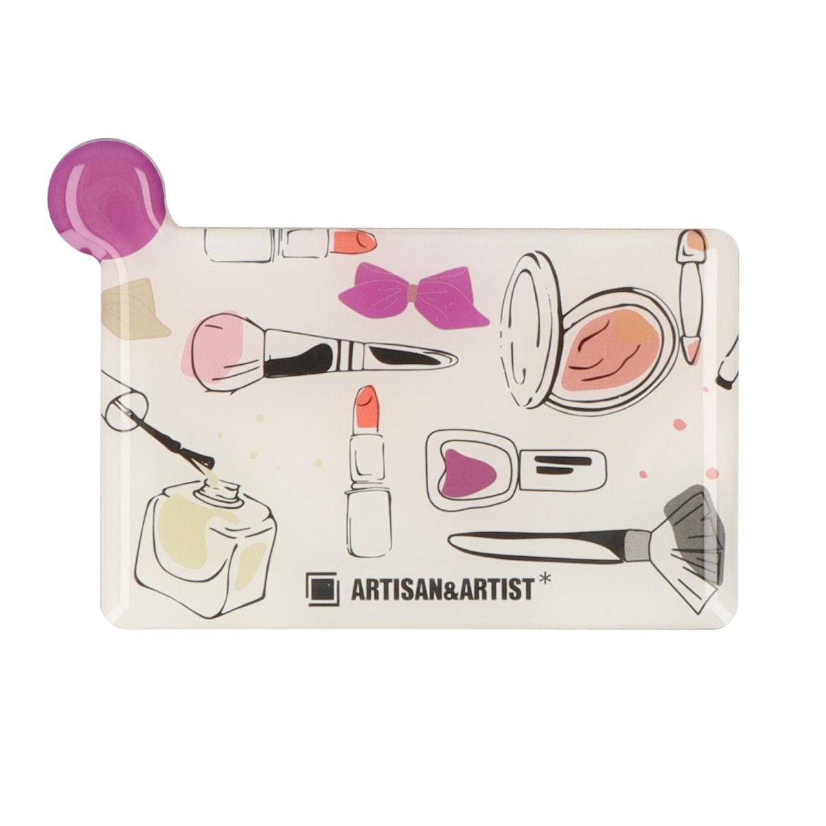 Original Metal Mirror with Case – Cosmetic Design - 5WS-CMC007