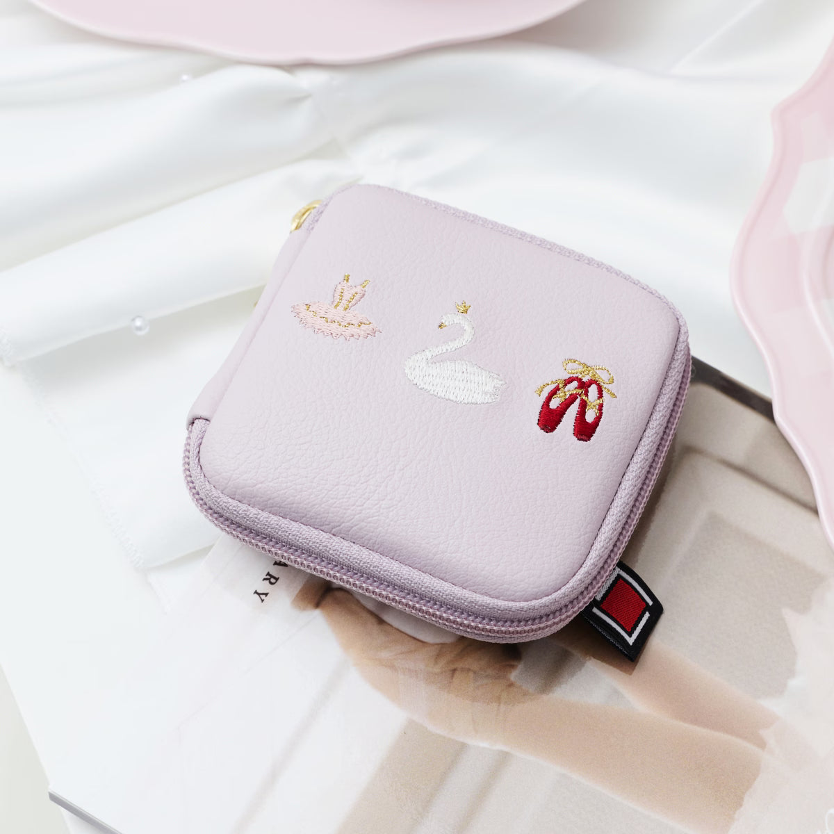 Embroidery Ballet - Jewelry Pouch - 6OP-EB735