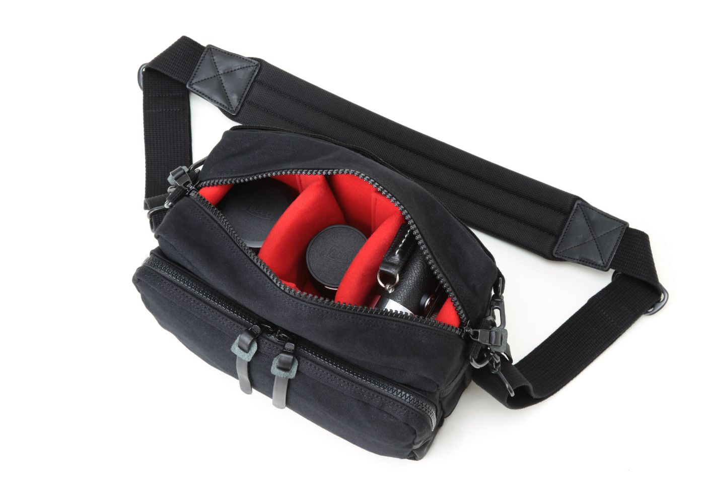 ACAM-1100 Canvas Shoulder Camera Bag (Small)