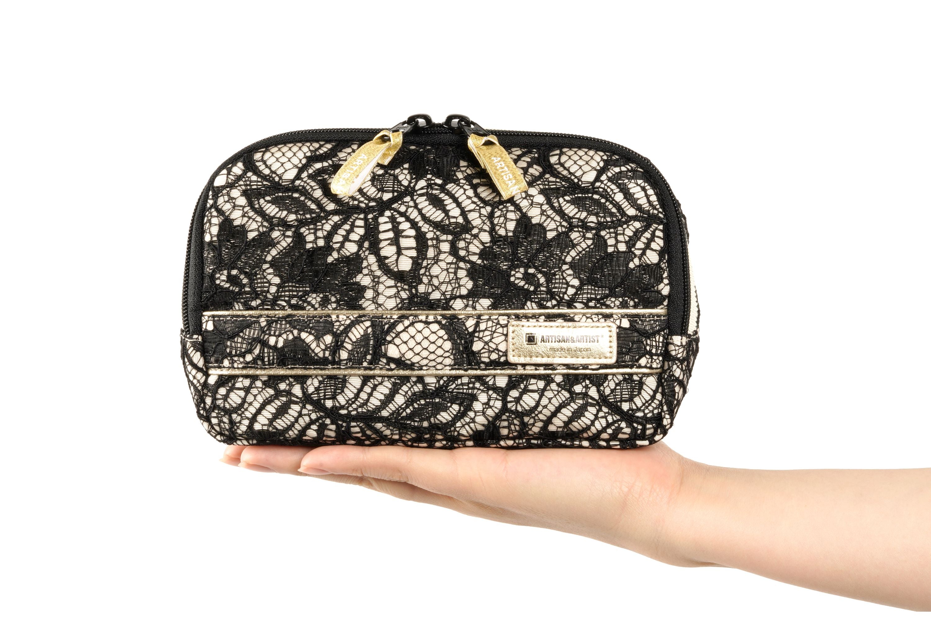 Classic Monotone - Slope Shape Makeup Pouch - CM110H