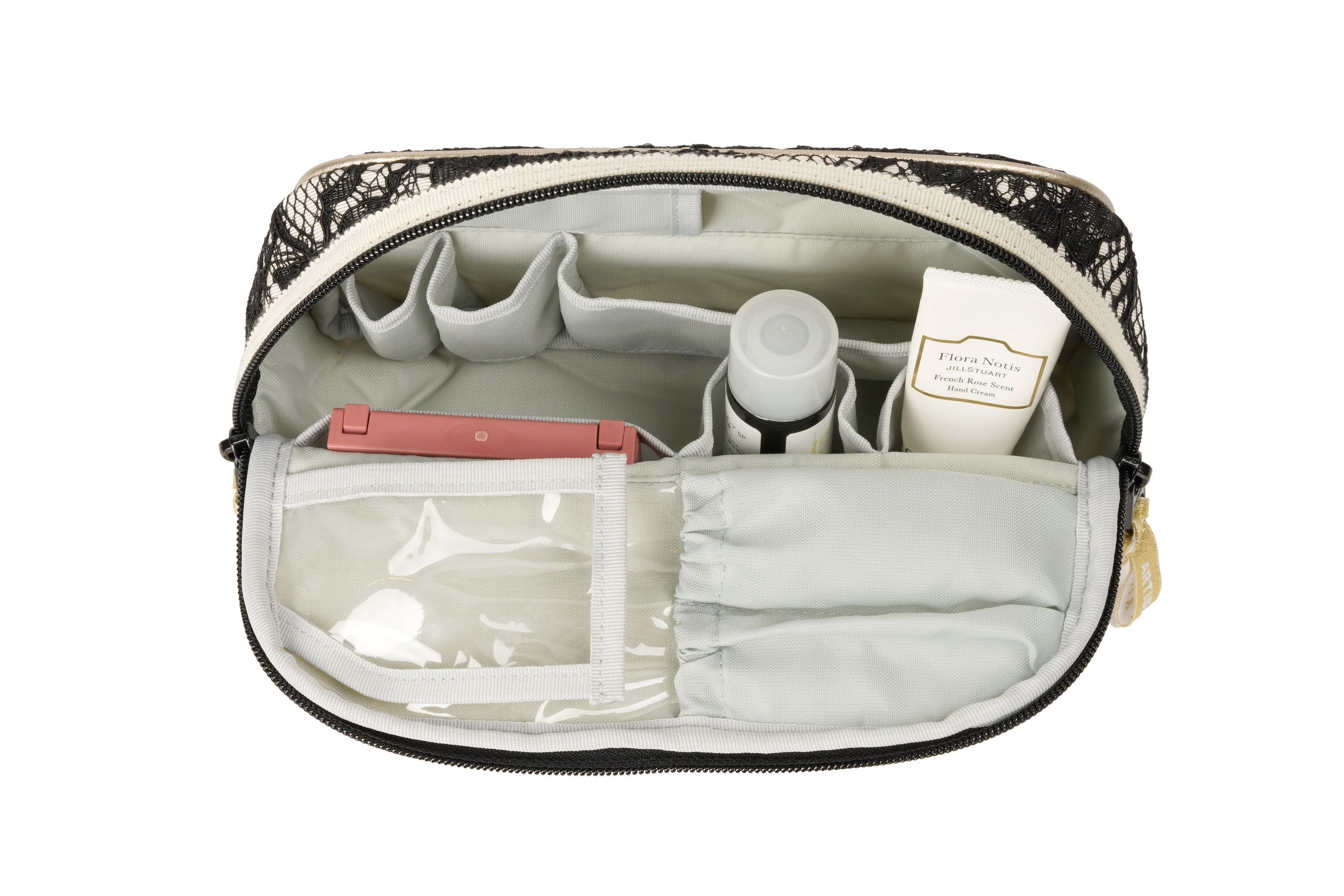 Classic Monotone - Slope Shape Makeup Pouch - CM110H