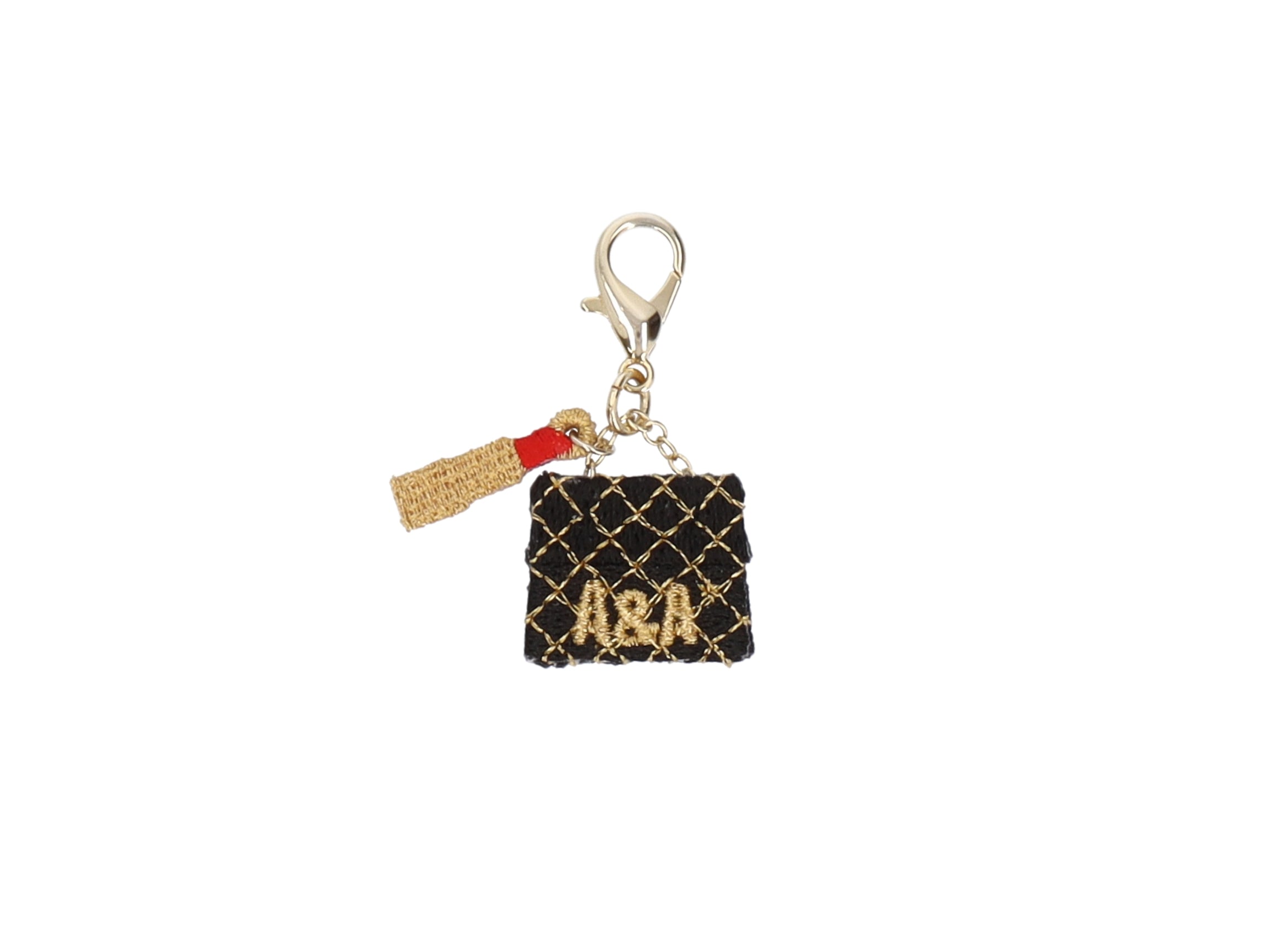 Valiant Rouge Vanity and Custom Stitched Bag Motif Charm Set