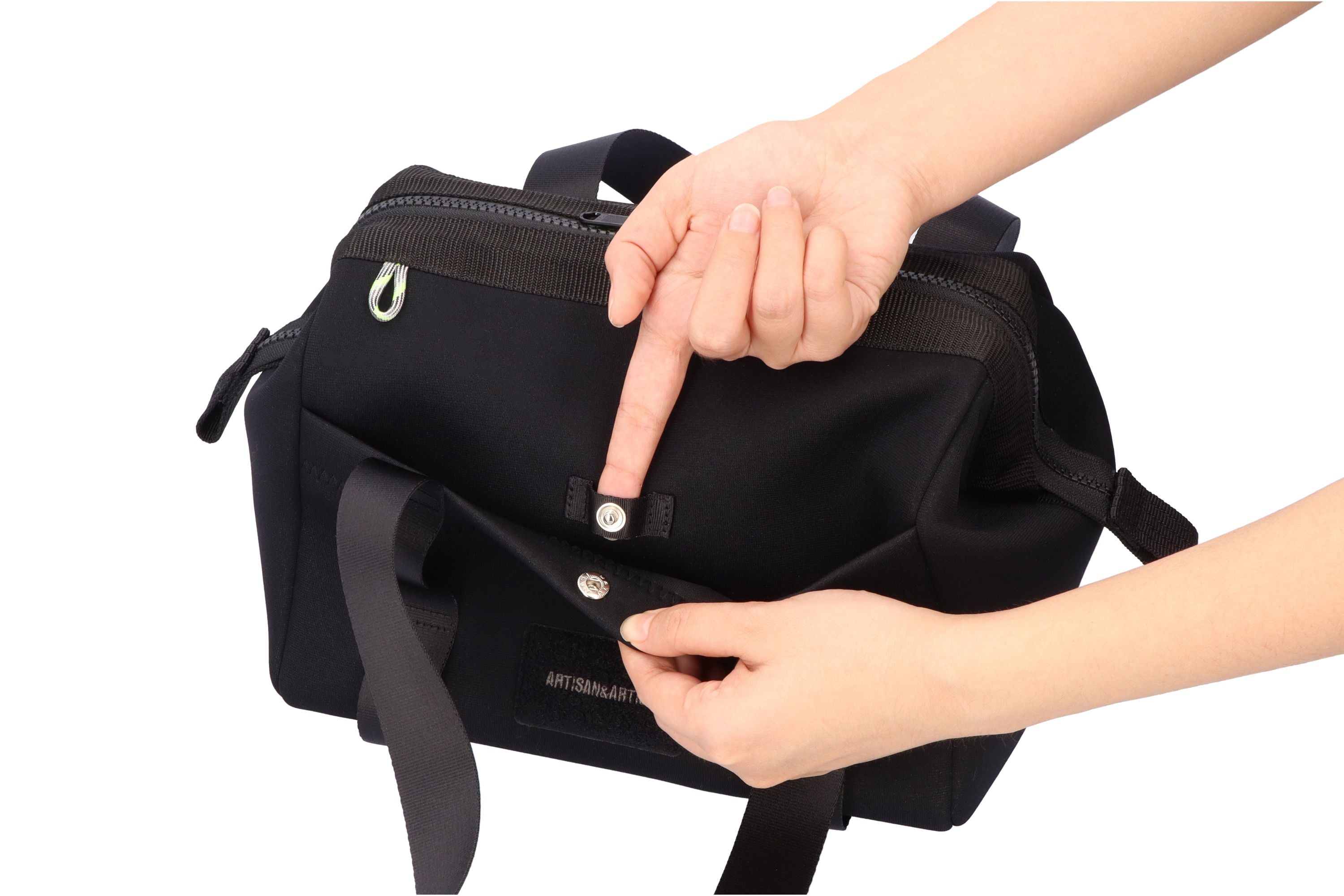 New Duality - Trapezoid Medium Hand Bag - NW218
