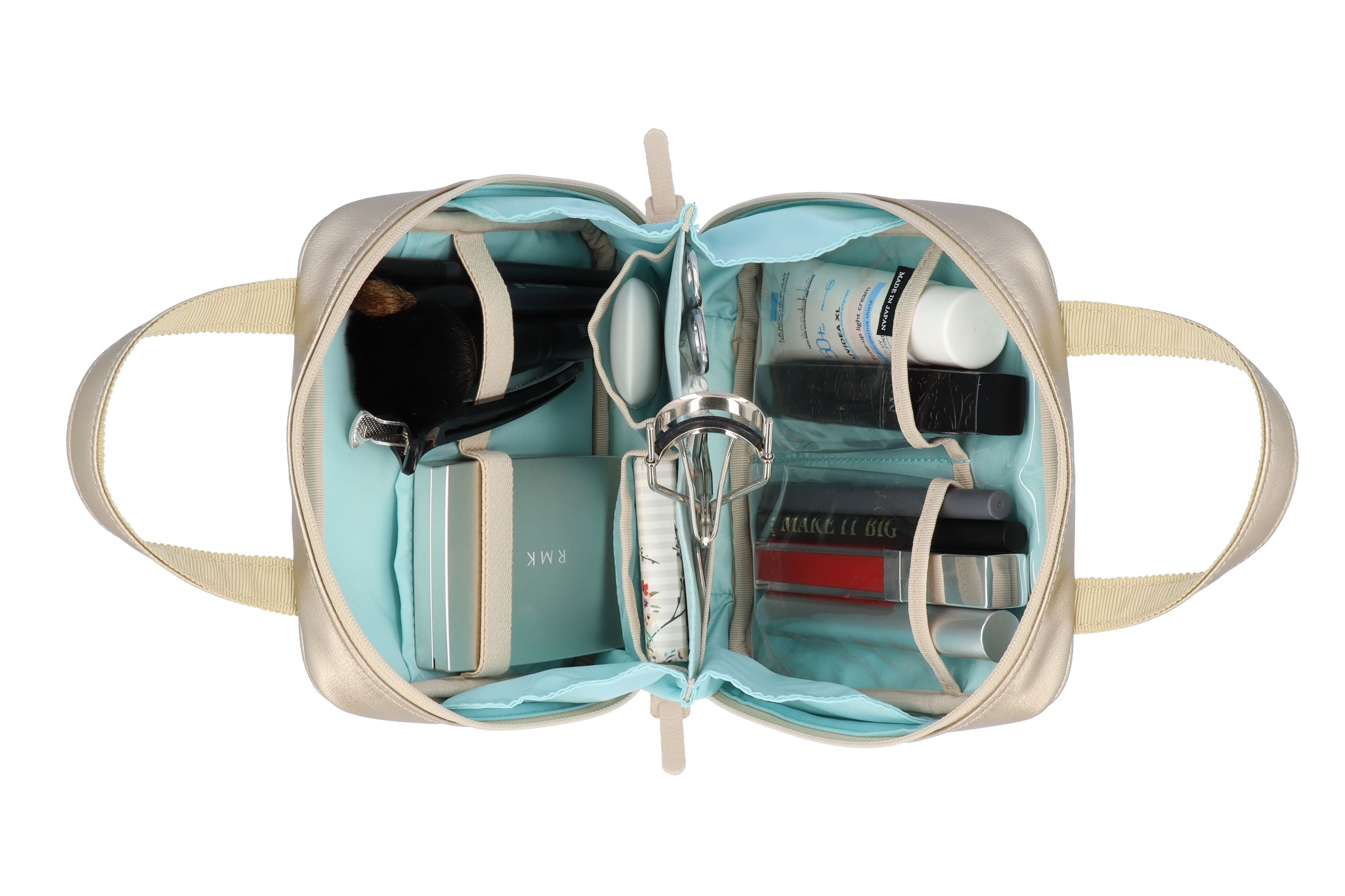 Isola - Square Shape Makeup Bag for Vertical Storage - IO6092