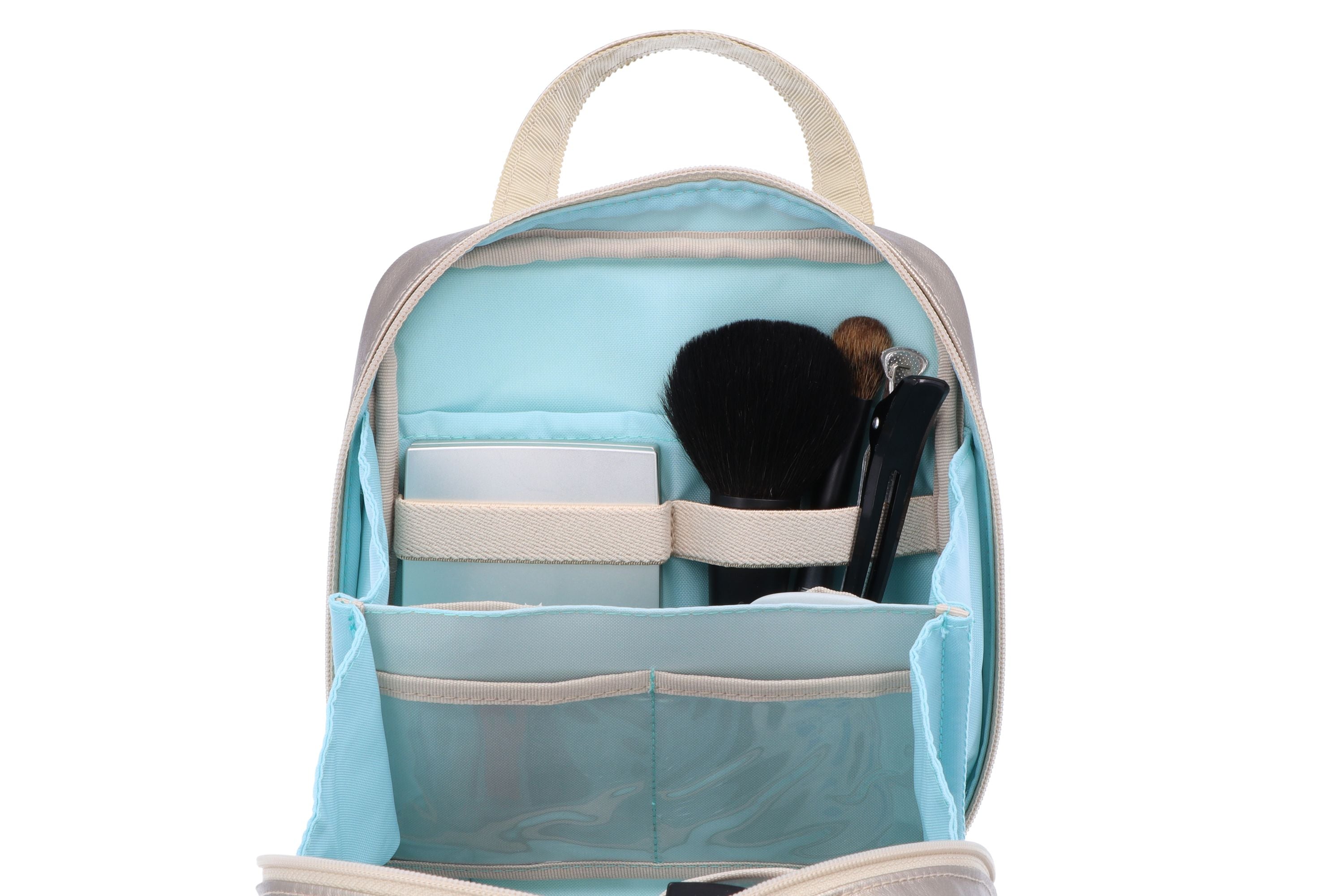 Isola - Square Shape Makeup Bag for Vertical Storage - IO6092