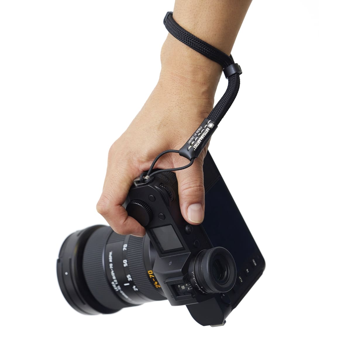 ACAM-311PA Silk Flat Braided Cord Hand Strap