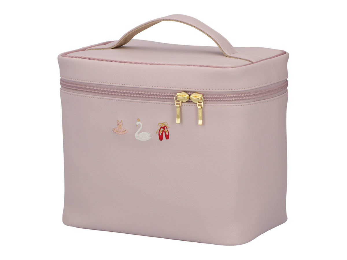 Embroidery Ballet - Large Vanity Makeup Bag - 6OP-EB23