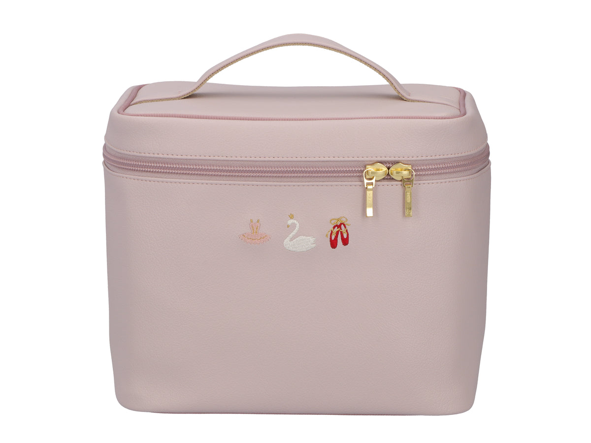 Embroidery Ballet - Large Vanity Makeup Bag - 6OP-EB23