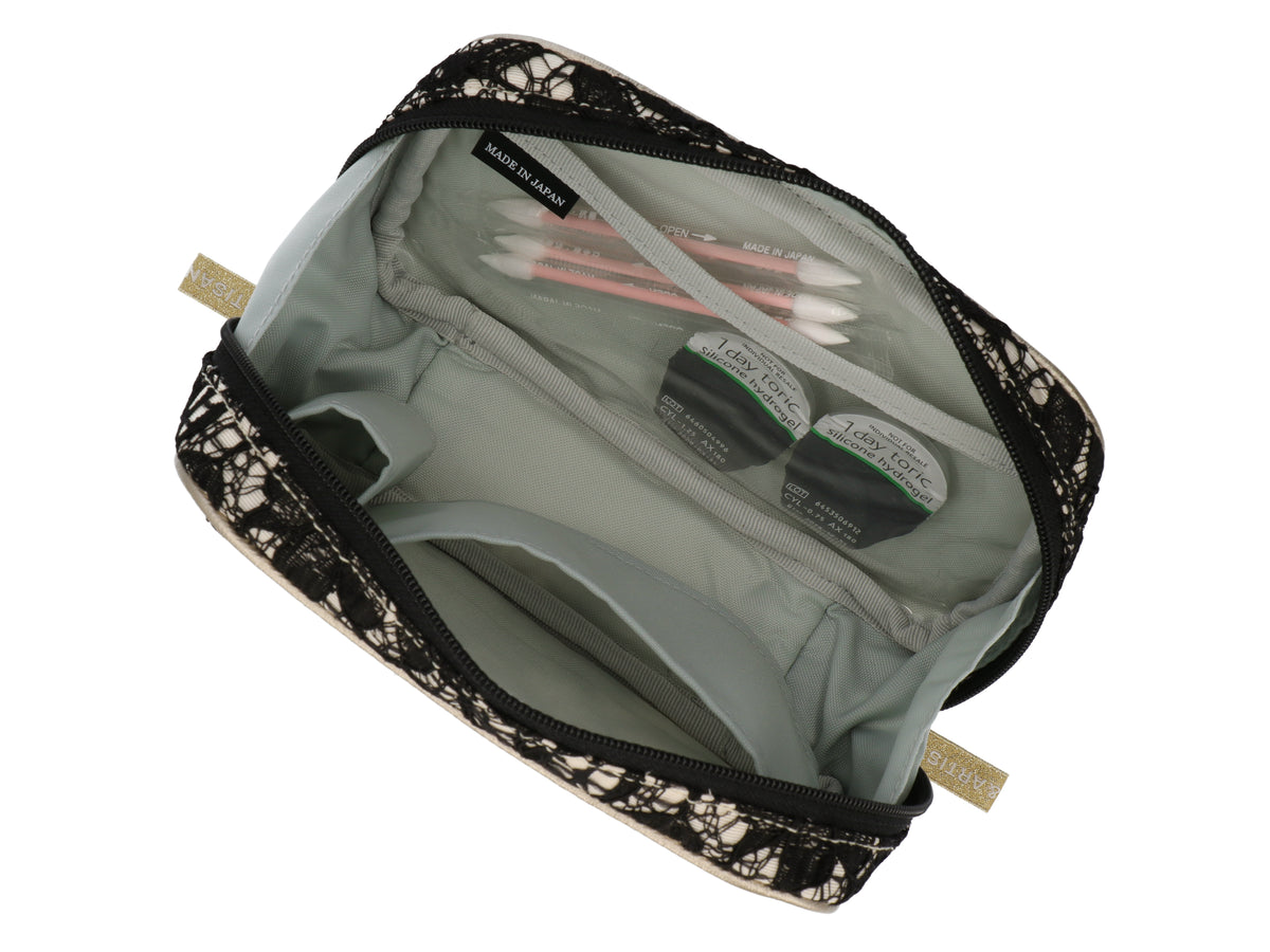 Classic Monotone - Small Makeup Pouch - 6WP-CM011