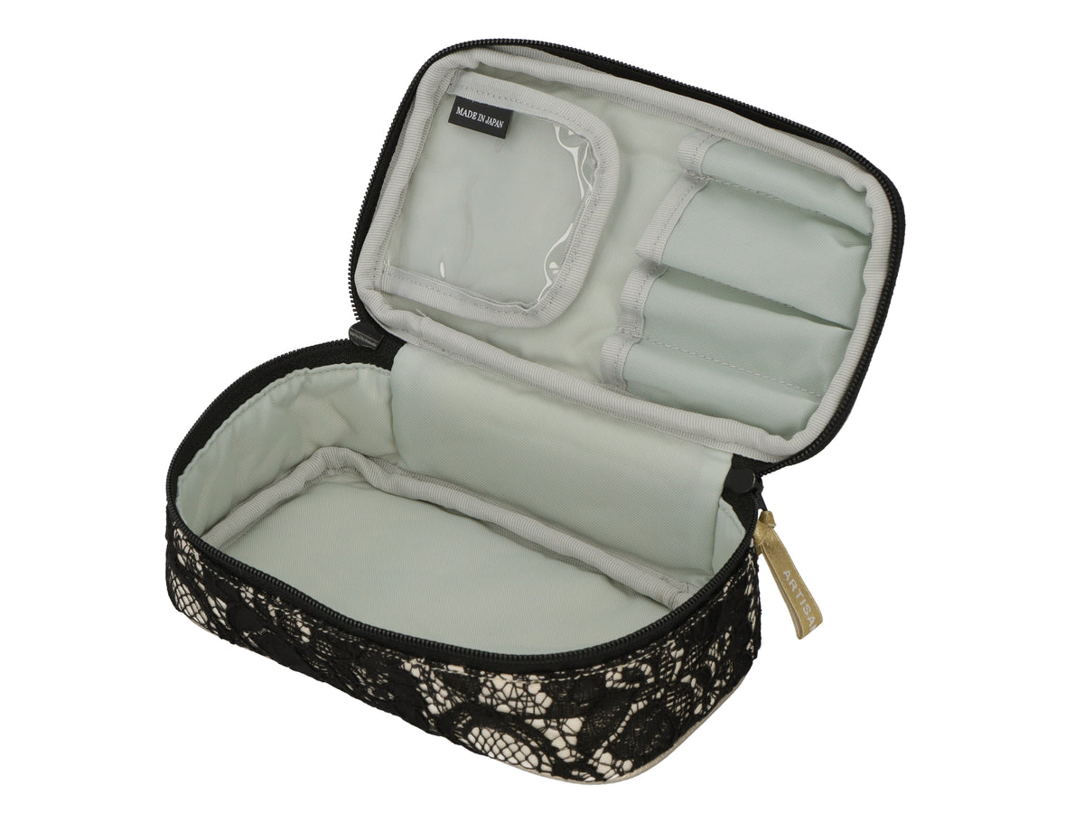 Classic Monotone - Handy Mini Makeup Pouch - 6WP-CM601