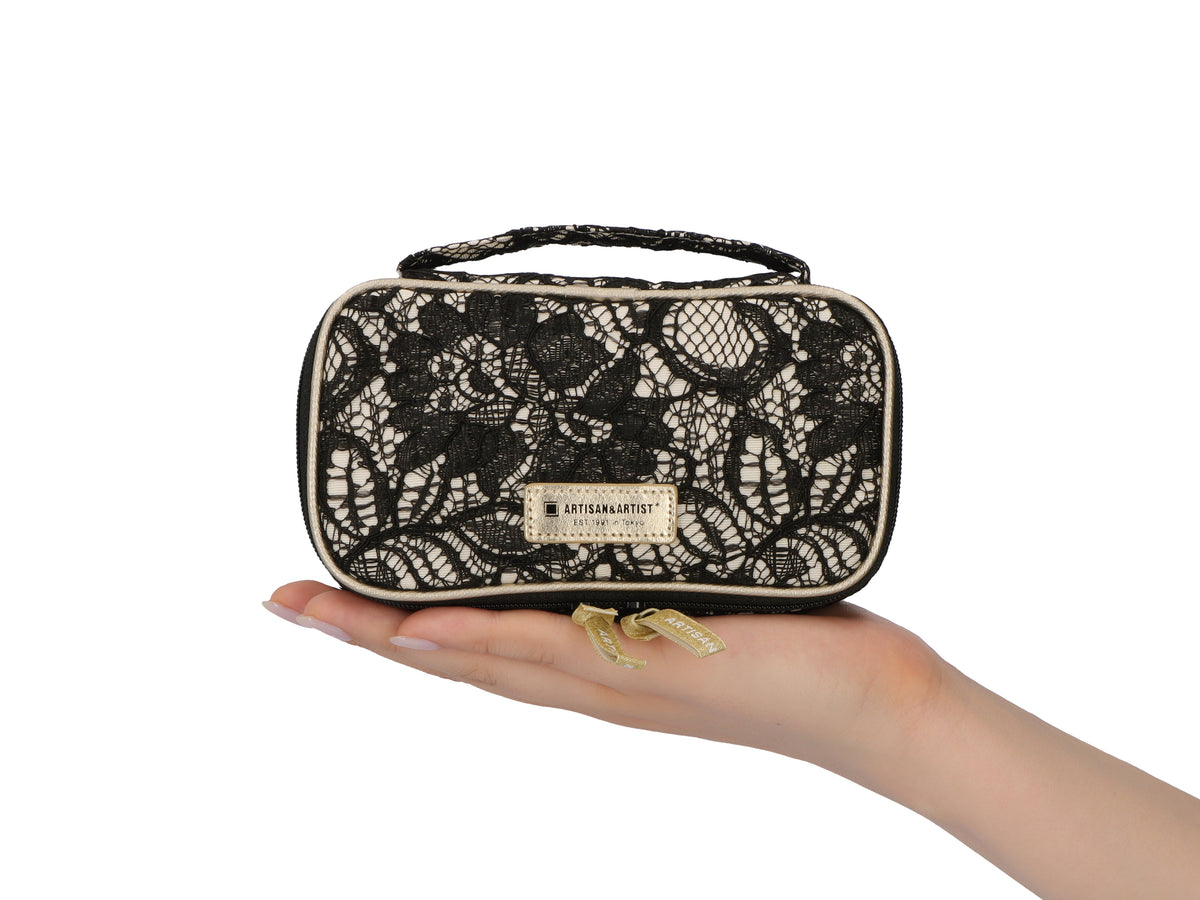 Classic Monotone - Handy Mini Makeup Pouch - 6WP-CM601