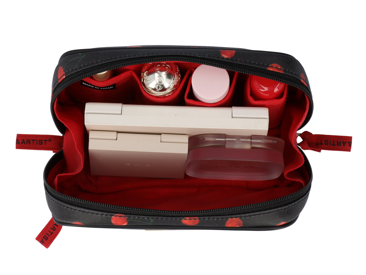 Cherry Up! - Tissue Case & Makeup Pouch - 6WP-HE117