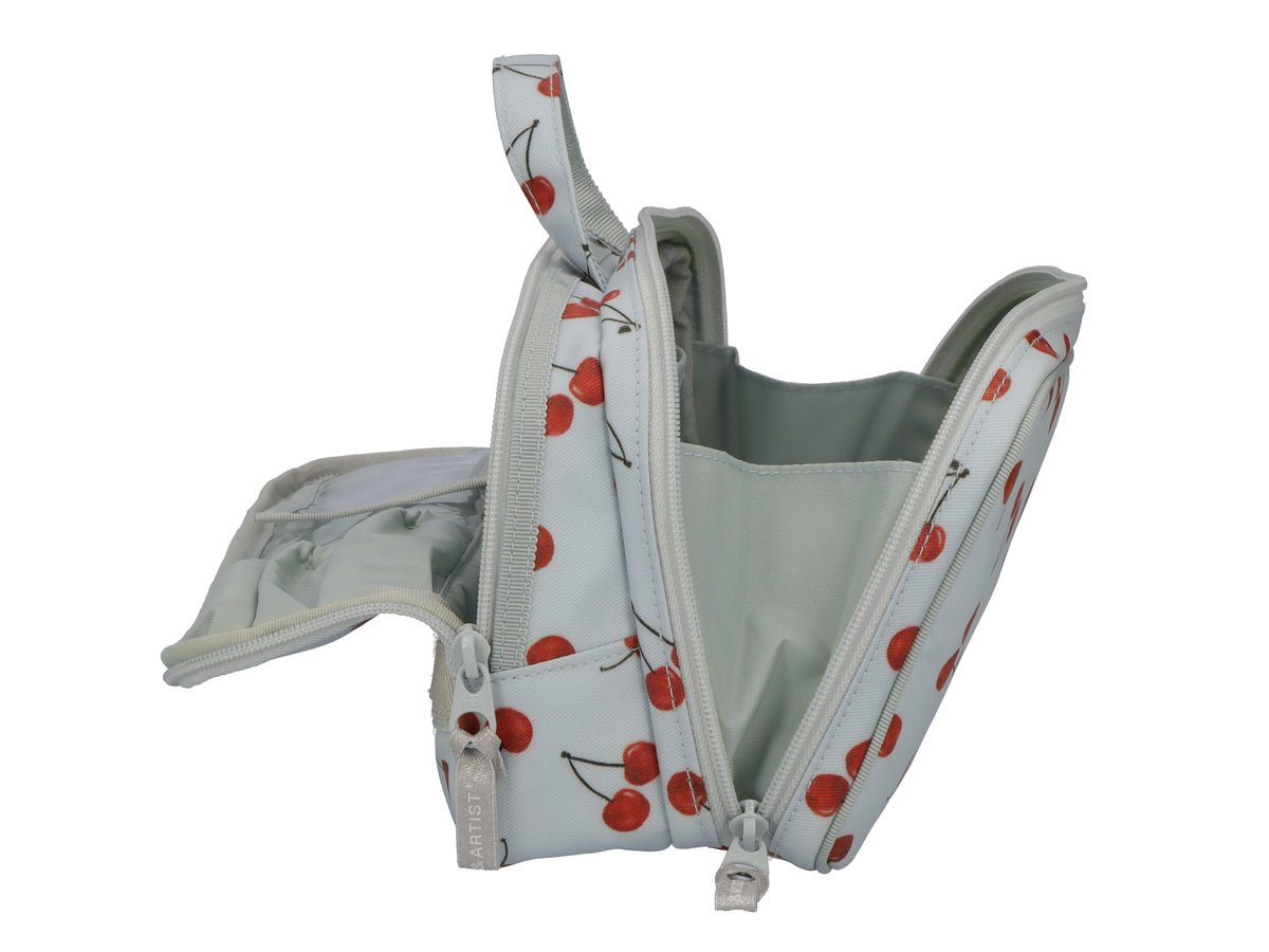 Cherry Up! - Large Slope Shape Makeup Bag - 6WP-HE120