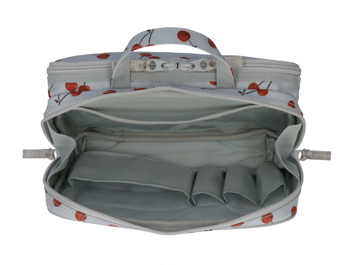 Cherry Up! - Large Slope Shape Makeup Bag - 6WP-HE120
