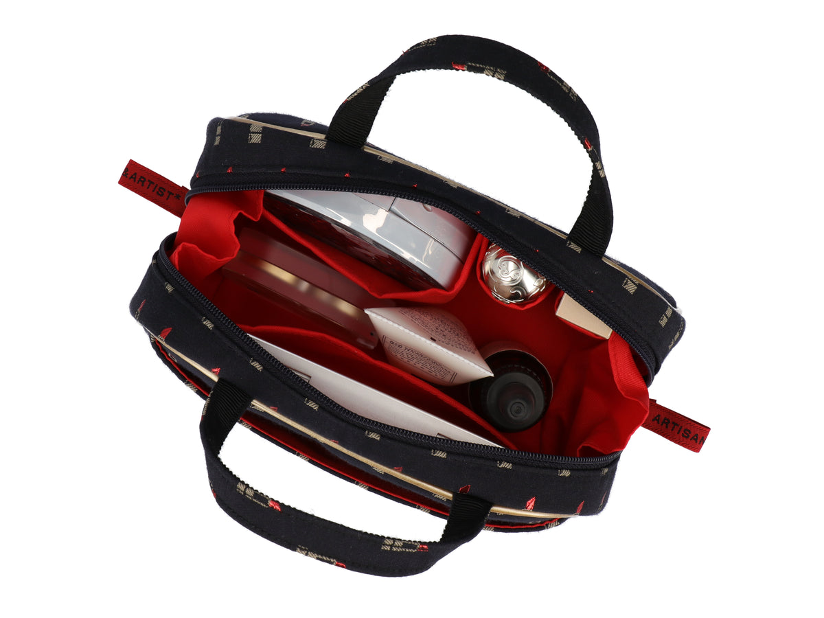 Valiant Rouge - Trapezoid Mini Pouch Bag - 6WP-LI730
