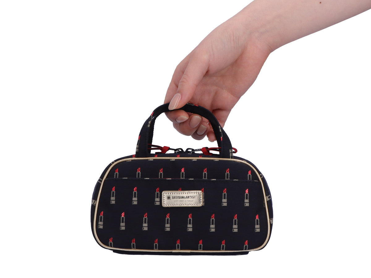 Valiant Rouge - Trapezoid Mini Pouch Bag - 6WP-LI730