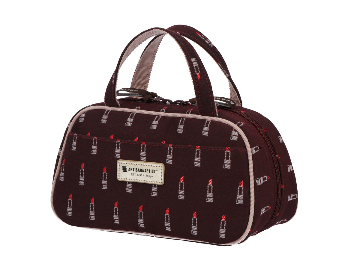 Valiant Rouge - Trapezoid Mini Pouch Bag - 6WP-LI730