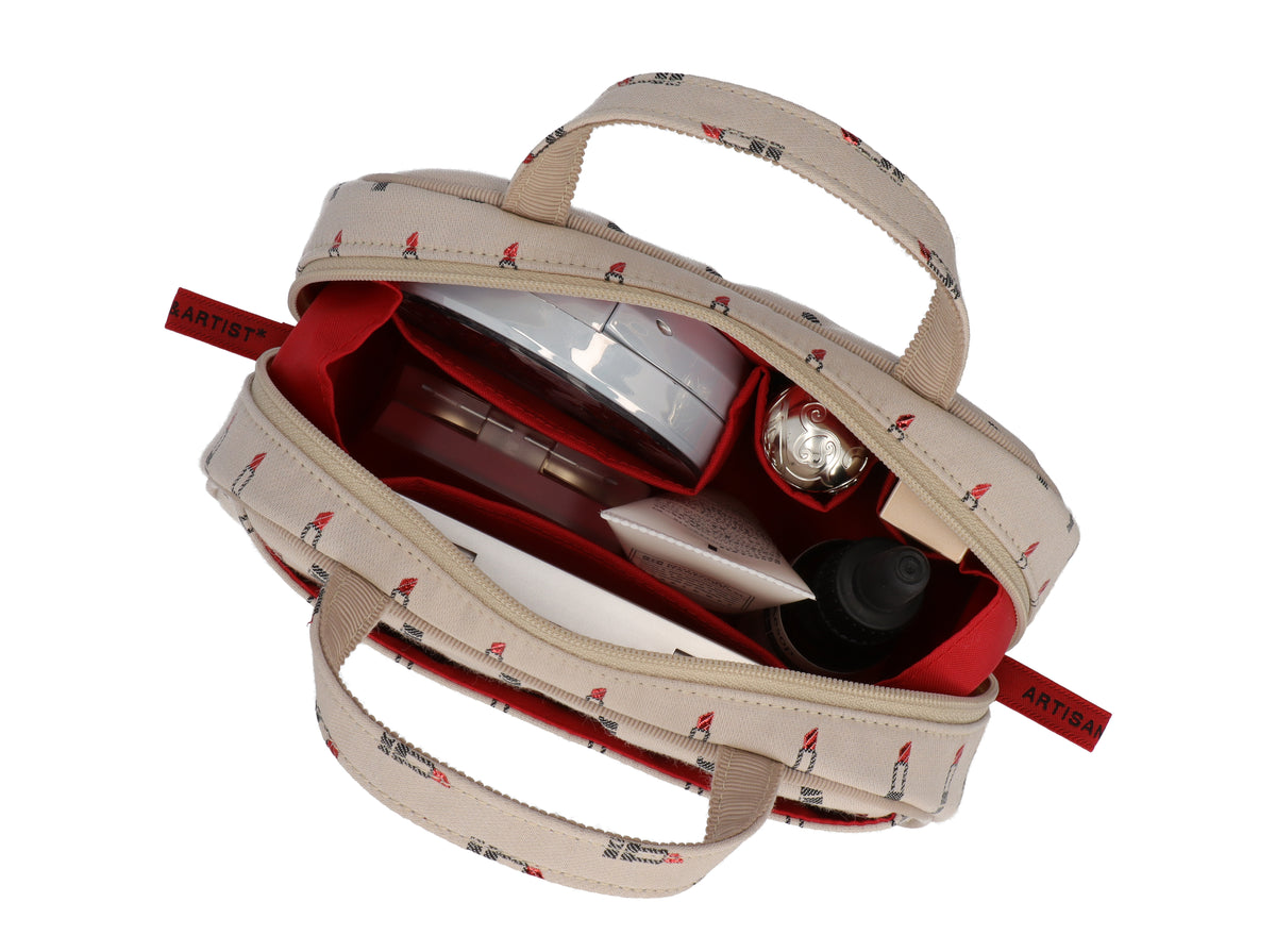 Valiant Rouge - Trapezoid Mini Pouch Bag - 6WP-LI730
