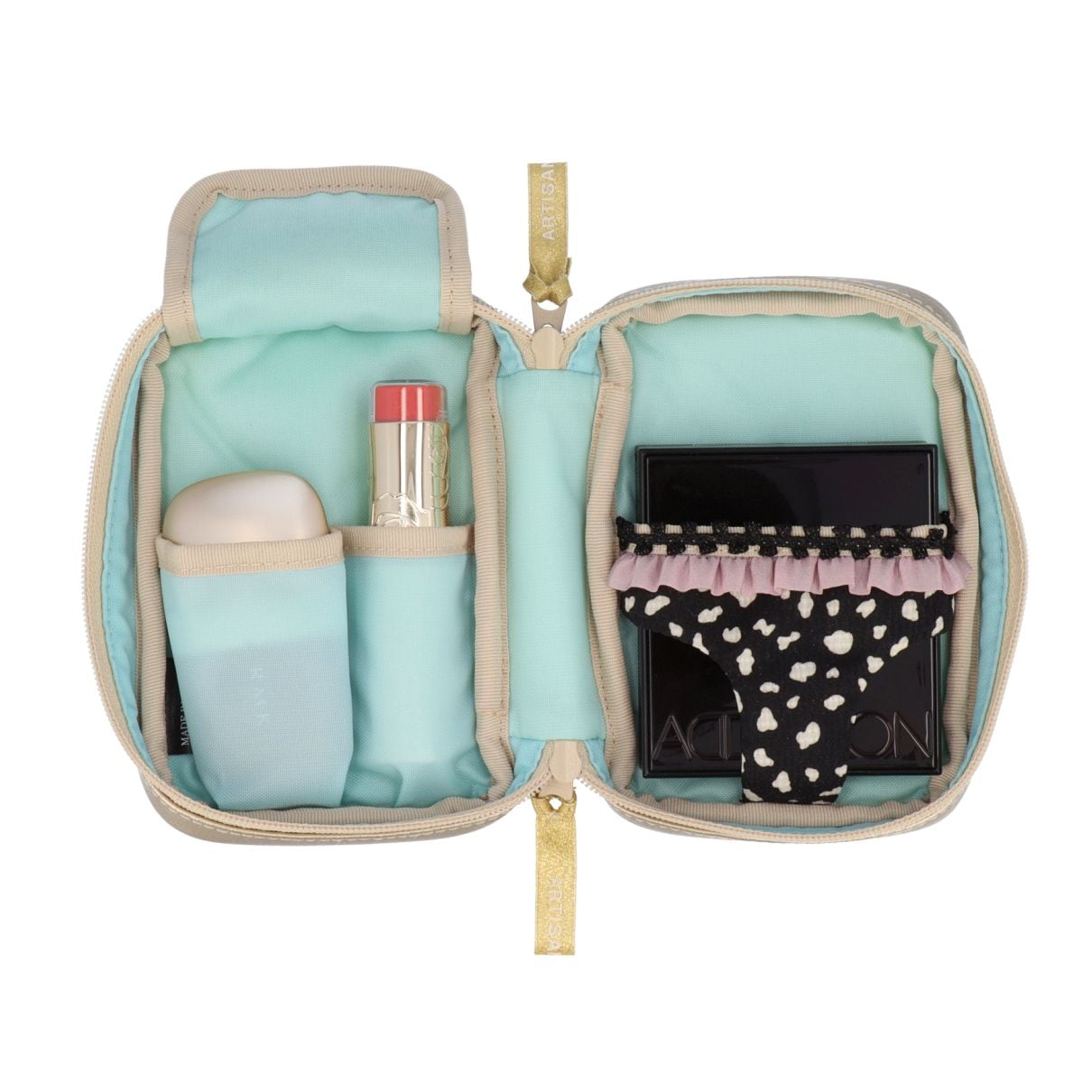 Isola - Mini Makeup Pouch with Lingerie Design - IO634