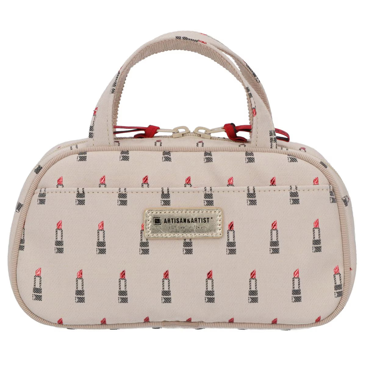 Valiant Rouge - Trapezoid Mini Pouch Bag - 6WP-LI730