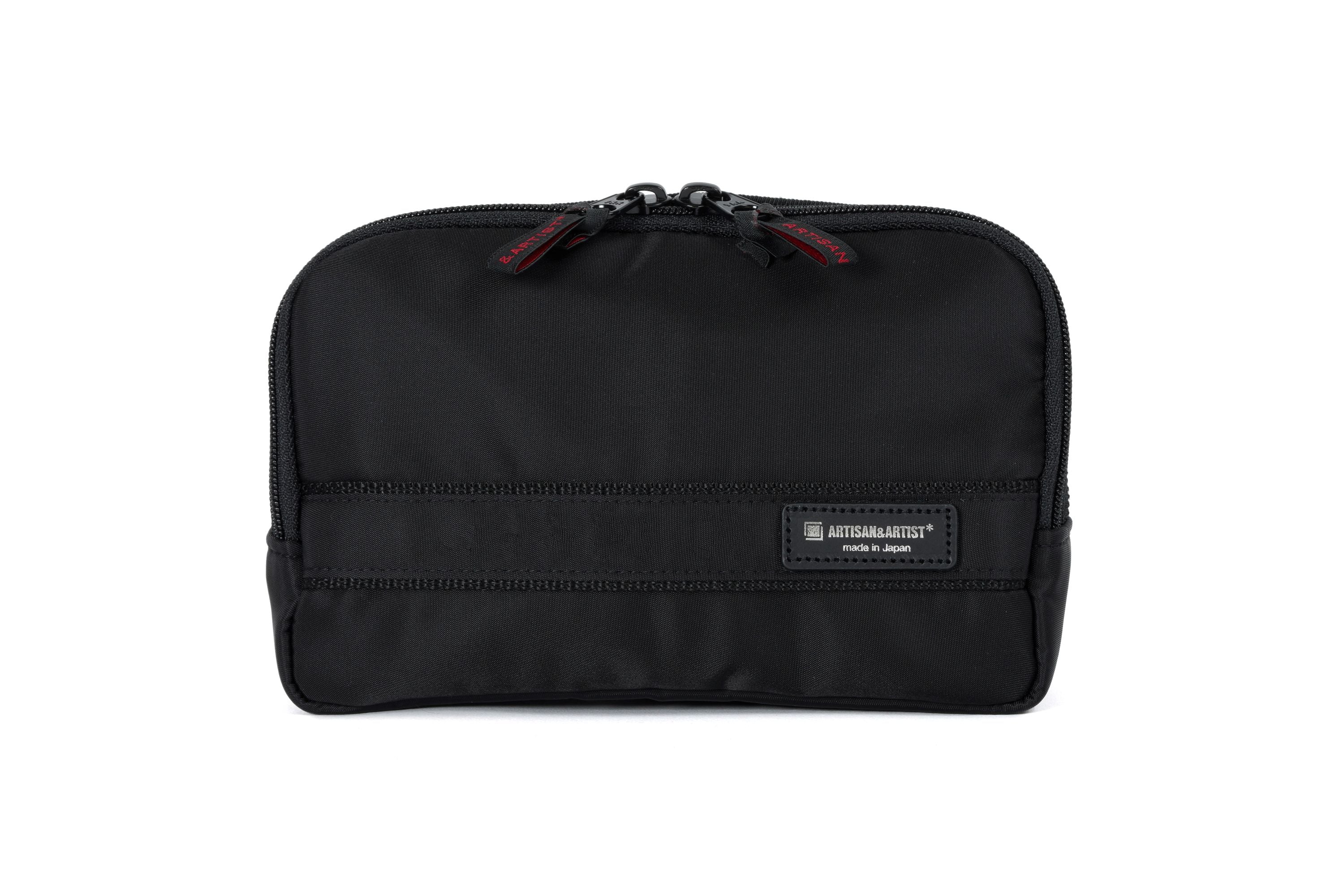 The Classic Series Slope Shape Pouch and Custom Stitched Star Motif Charm Set