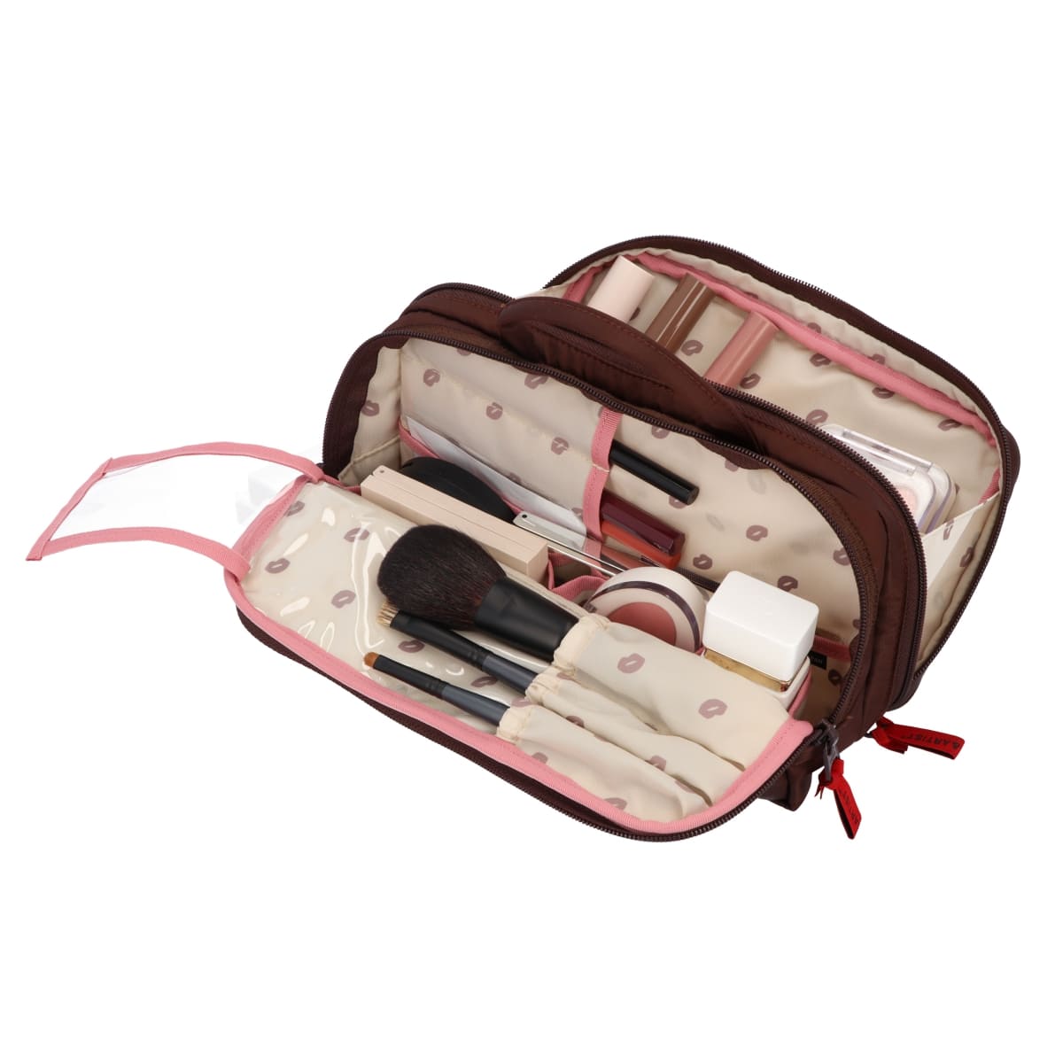 Pouty Lip - Large Slope Shape Makeup Bag - PU120