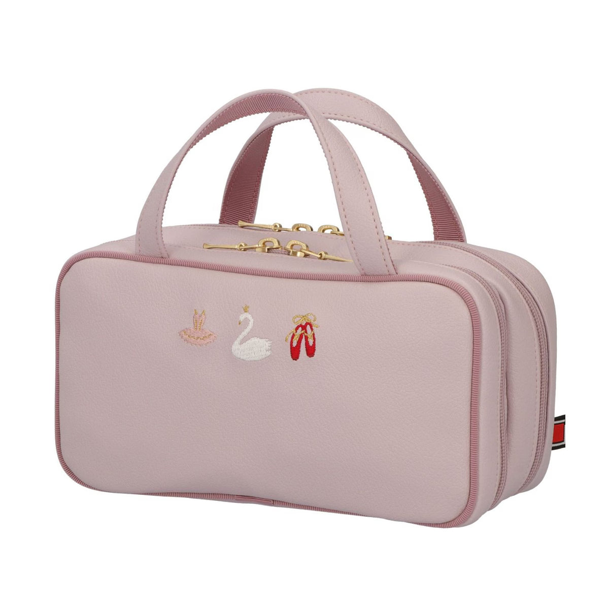 Embroidery Ballet - Makeup Bag (designed to fit an eyelash curler) - 6OP-EB22