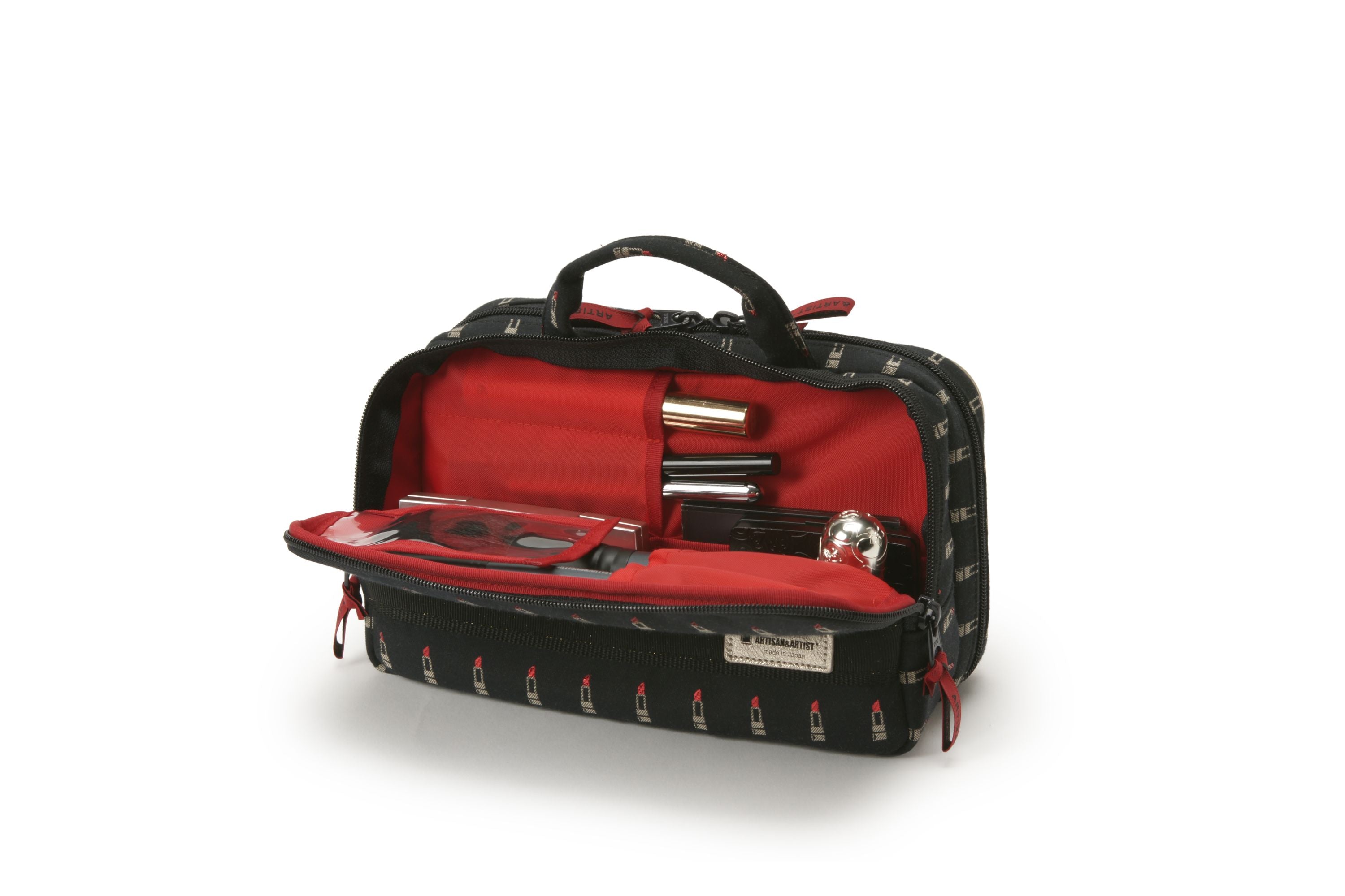 Valiant Rouge - Large Slope Shape Makeup Bag - LI120