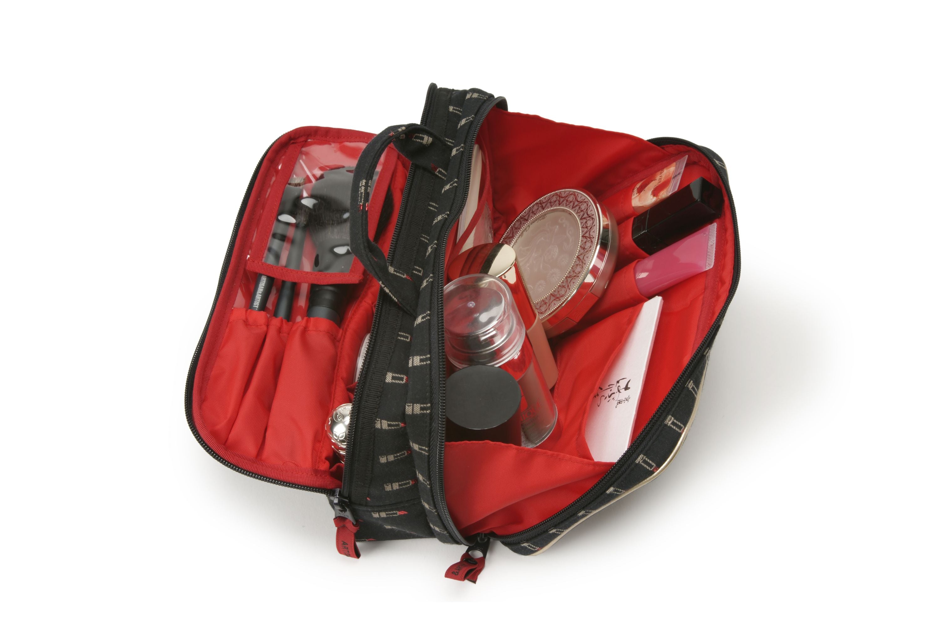 Valiant Rouge - Large Slope Shape Makeup Bag - LI120