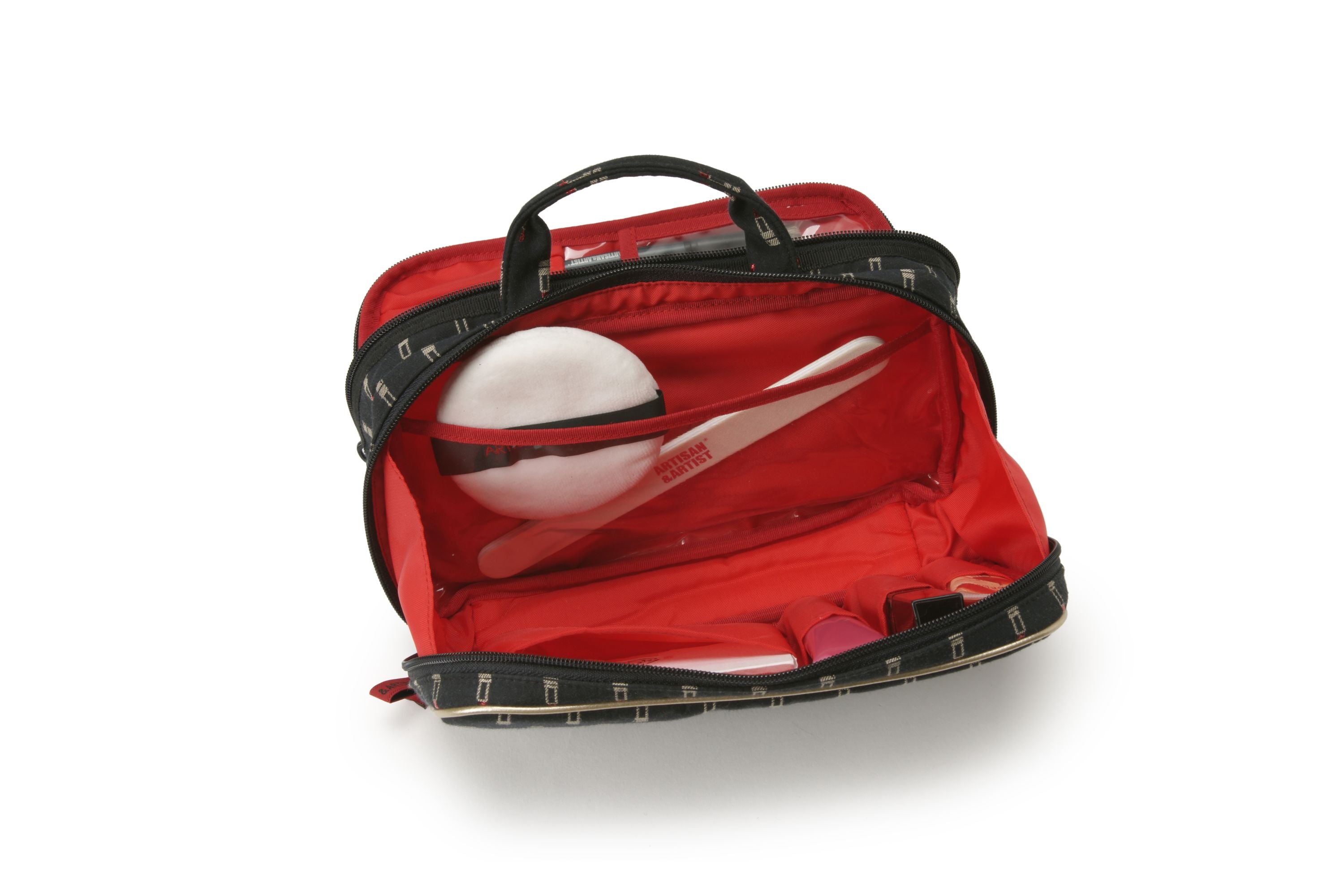 Valiant Rouge - Large Slope Shape Makeup Bag - LI120