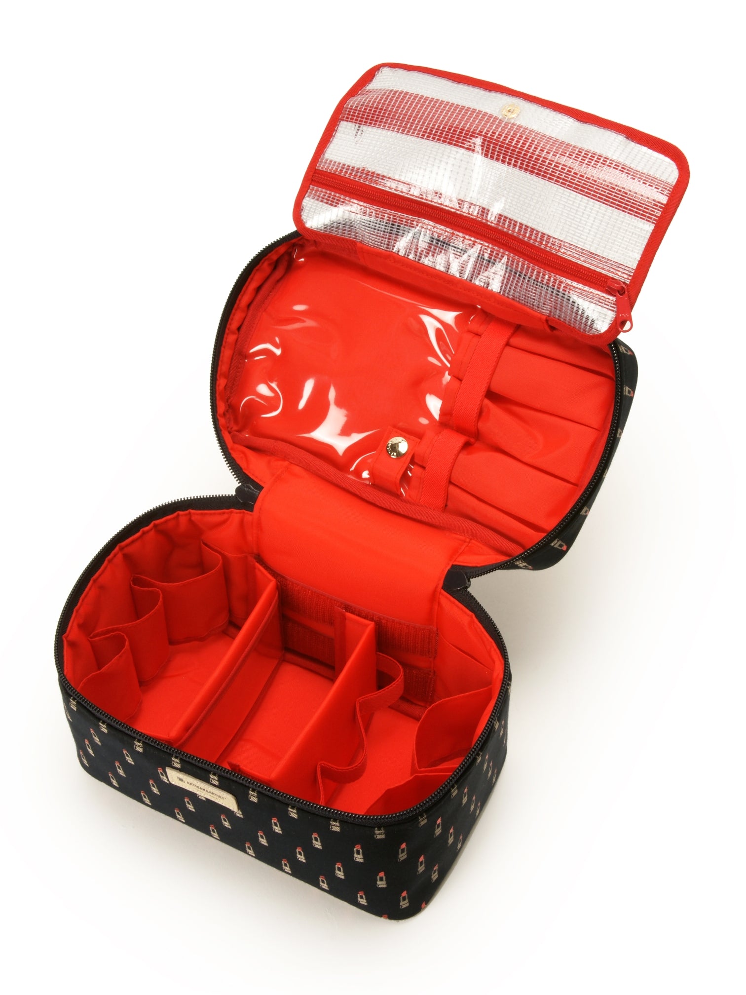 Valiant Rouge Vanity and Custom Stitched Bag Motif Charm Set