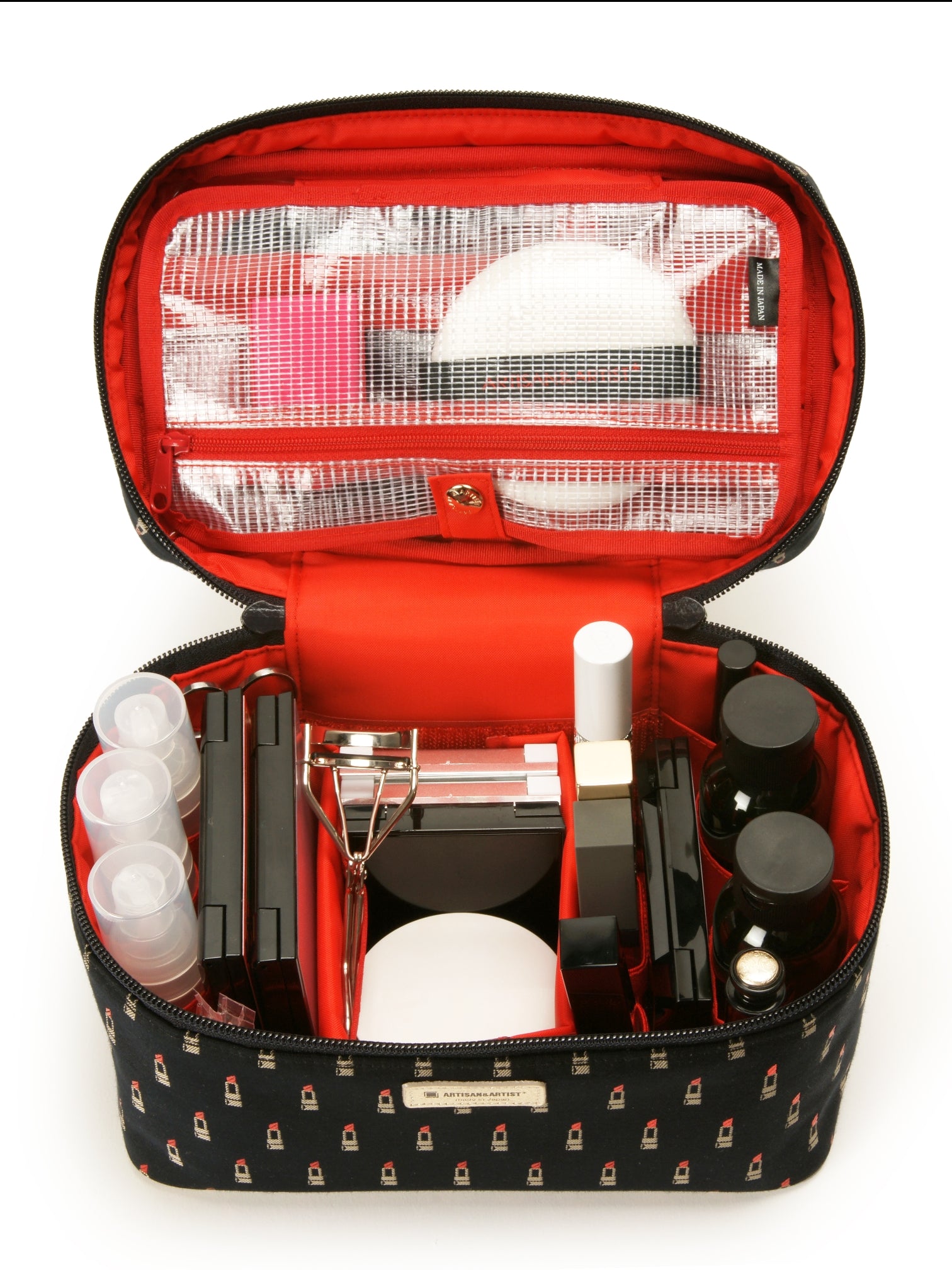 Valiant Rouge Vanity and Custom Stitched Bag Motif Charm Set