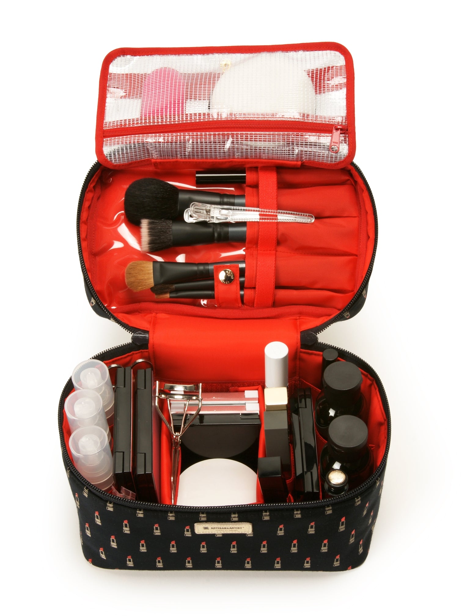 Valiant Rouge Vanity and Custom Stitched Bag Motif Charm Set
