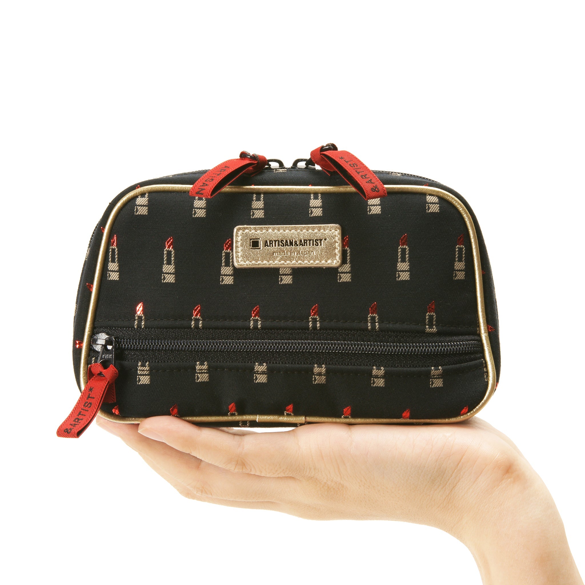 Valiant Rouge - Trapeze Shape Makeup Pouch - LI117