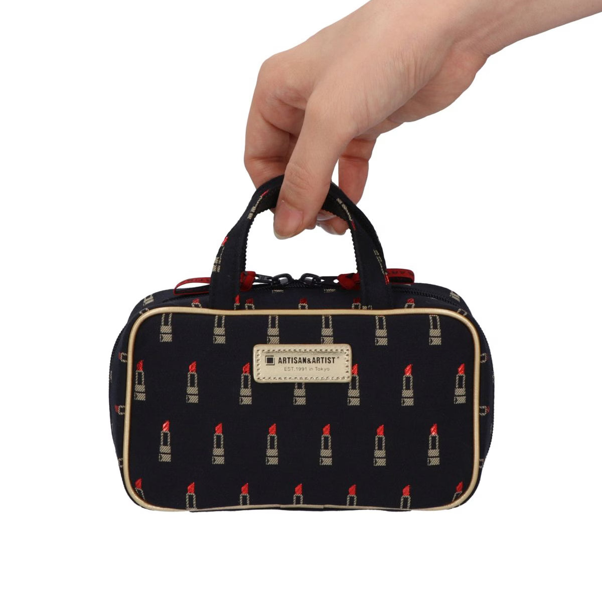 Valiant Rouge - Compact Pouch with Handle - 5WP-LI013S