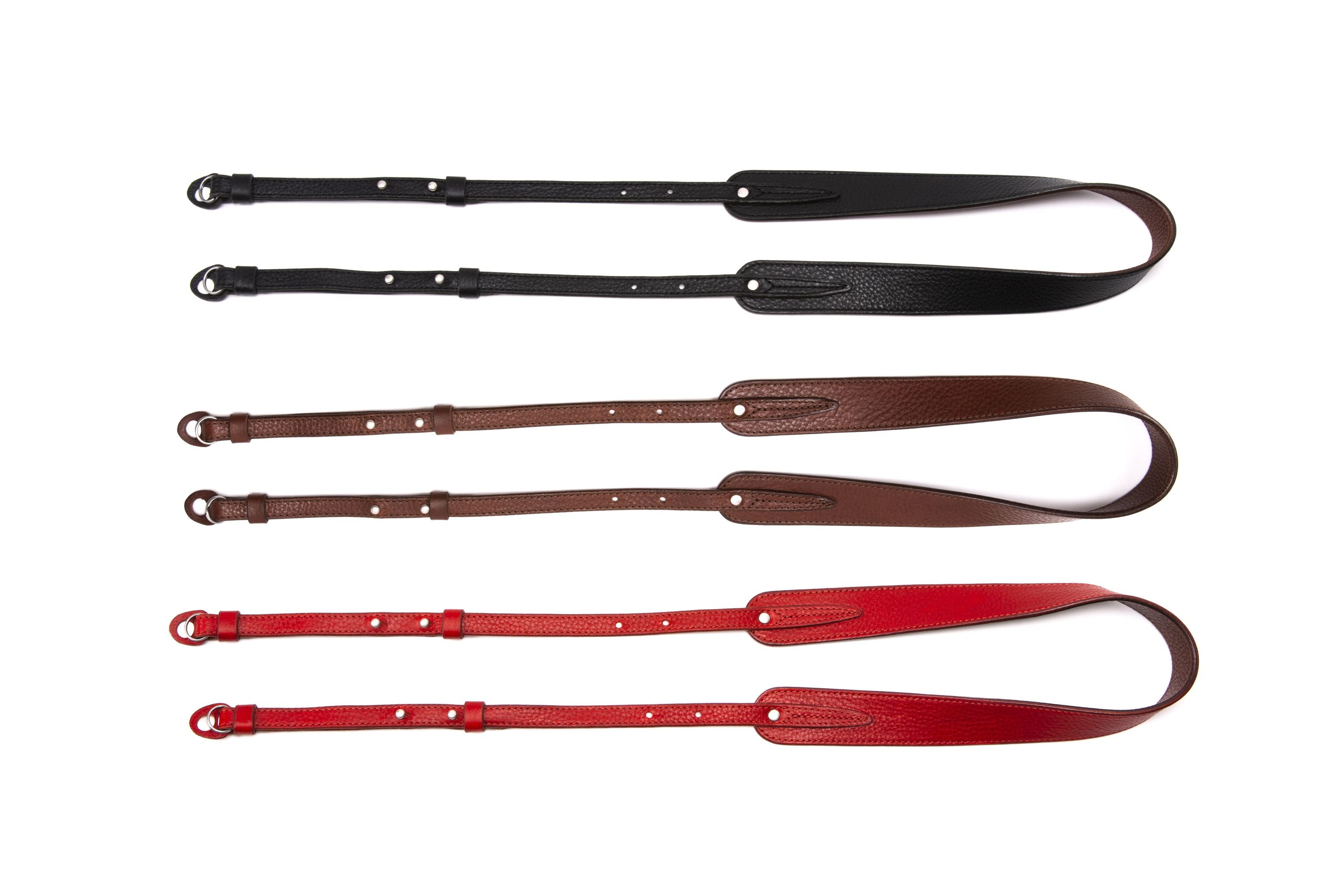 ACAM-284 Three-length Adjustable Italian Leather Strap