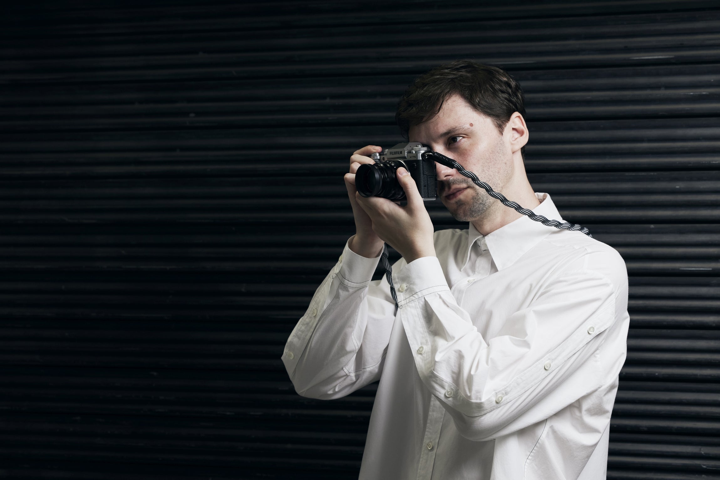 ACAM-708 Spiral-Cord Camera Strap (Long)