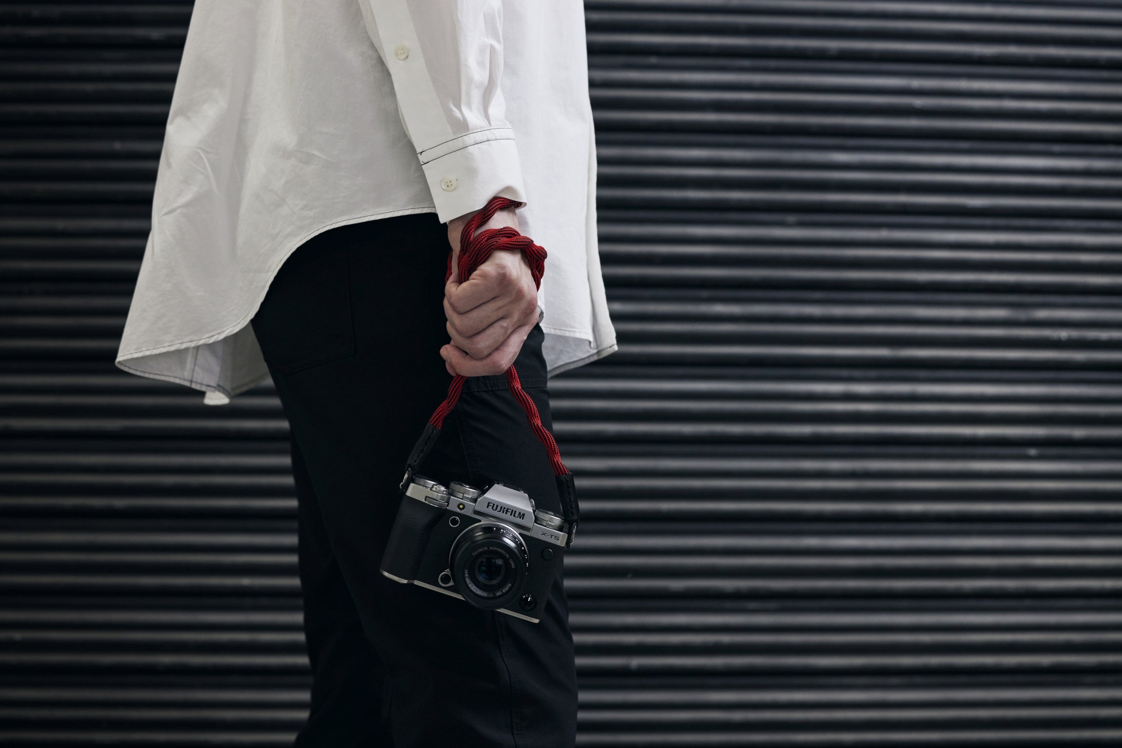 ACAM-708 Spiral-Cord Camera Strap (Long)
