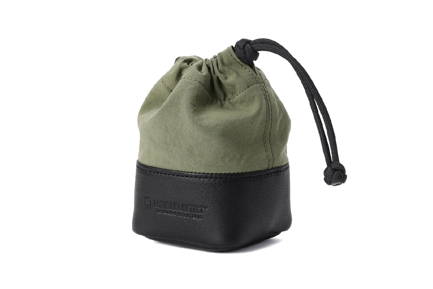 ACAM-LP120 Fabric and Leather Camera Lens Pouch (S)