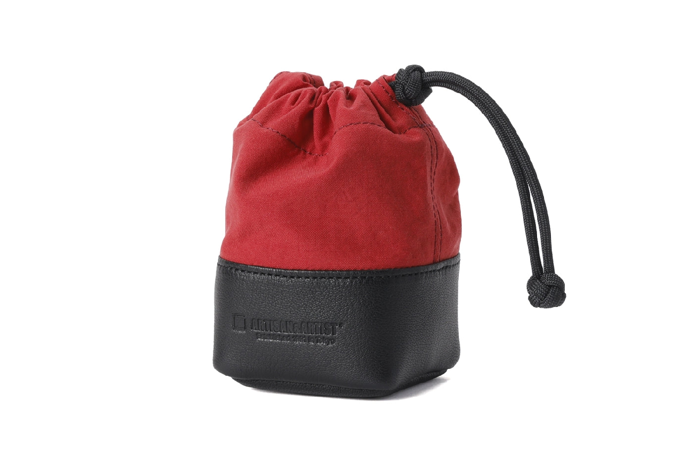 ACAM-LP120 Fabric and Leather Camera Lens Pouch (S)