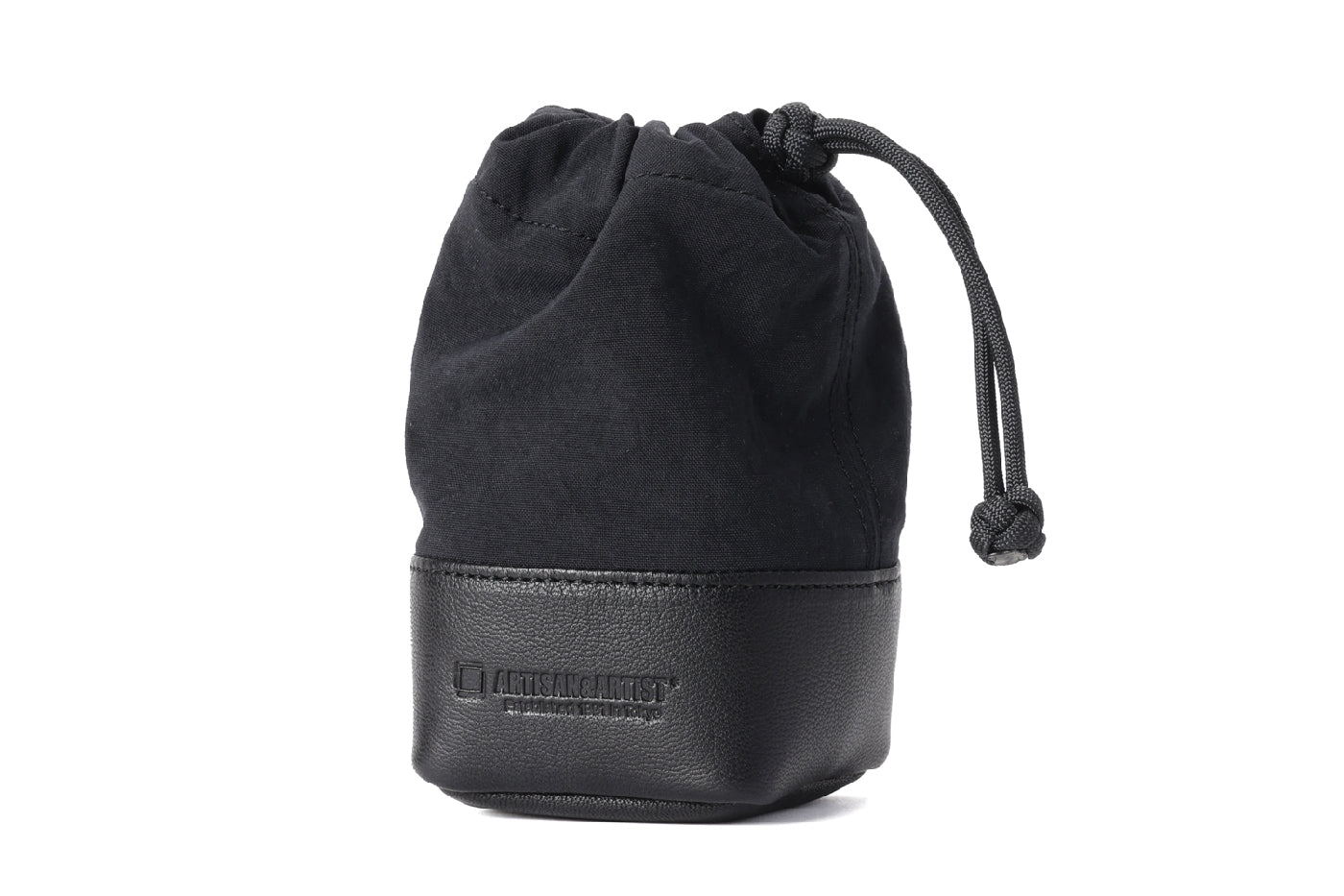 ACAM-LP140 Fabric and Leather Camera Lens Pouch (M)