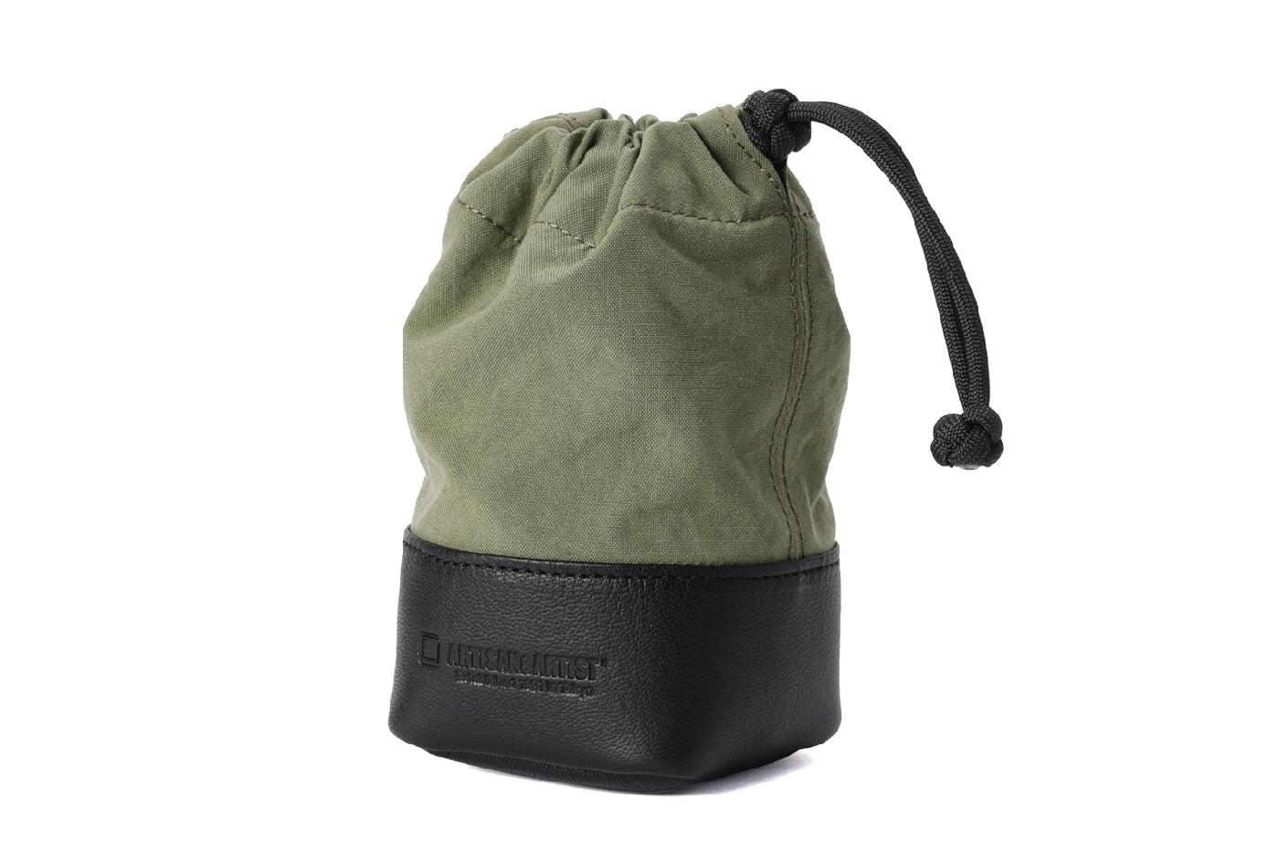 ACAM-LP140 Fabric and Leather Camera Lens Pouch (M)