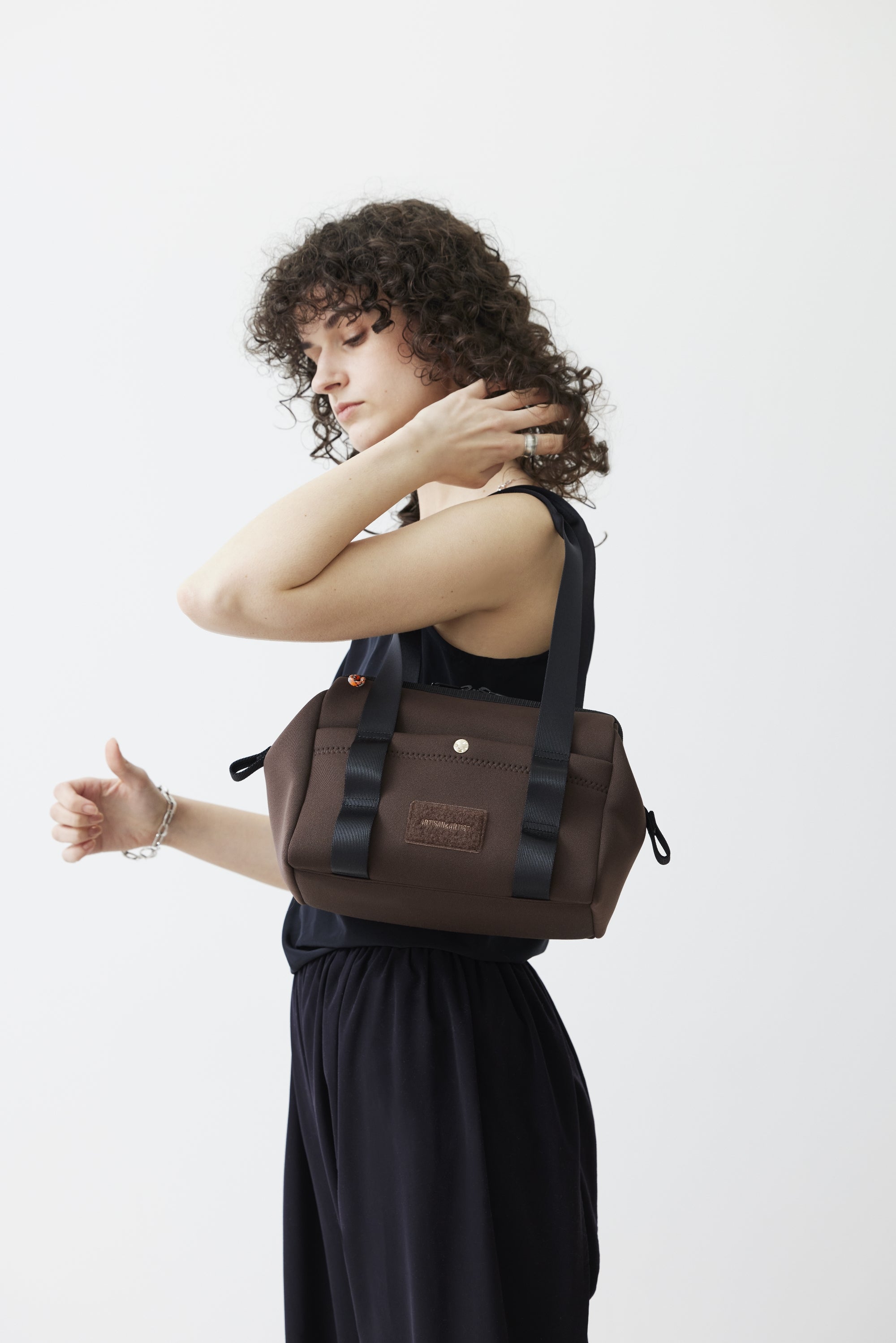 New Duality - Trapezoid Medium Hand Bag - NW218
